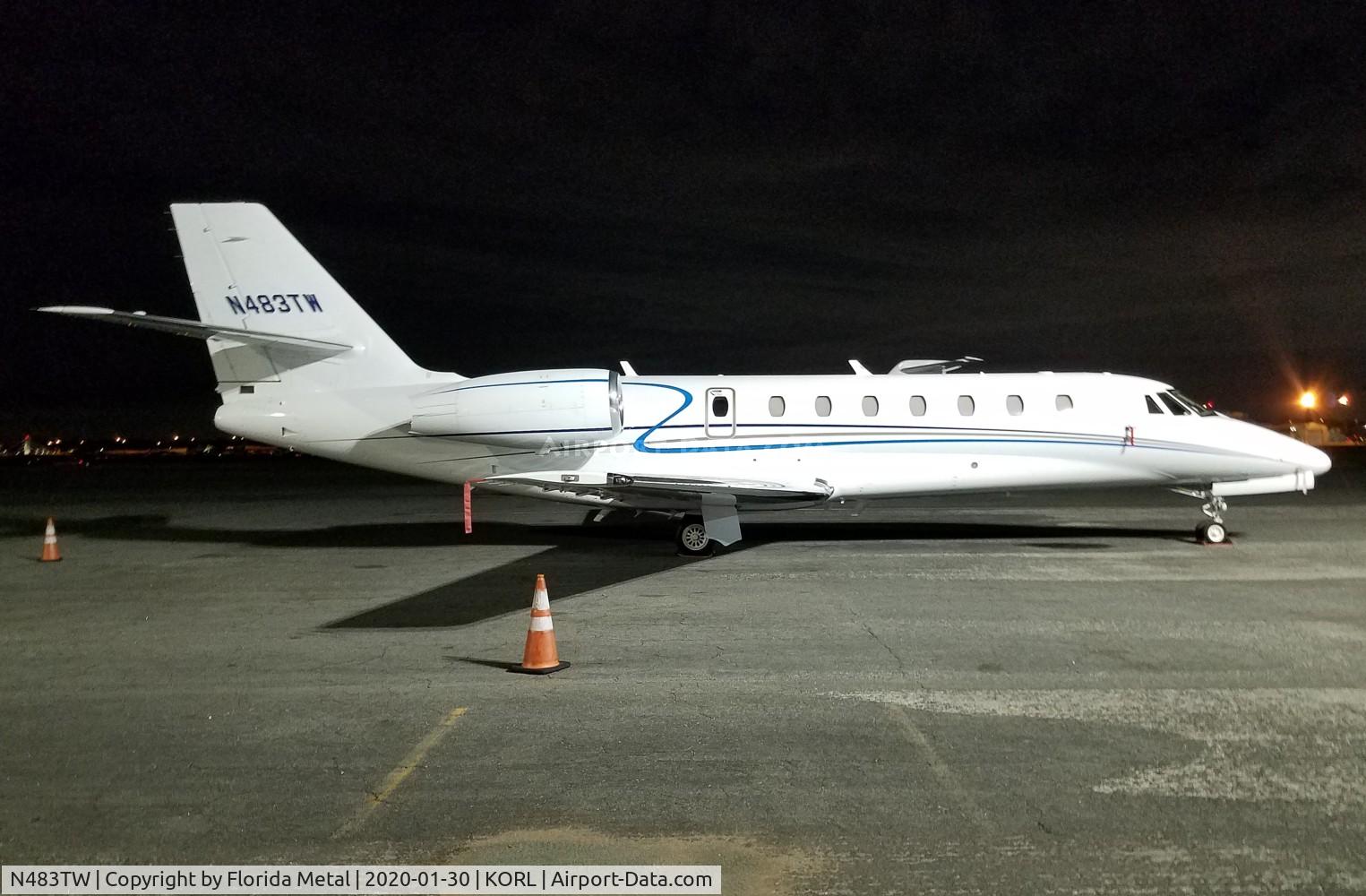 N483TW, 2007 Cessna 680 Citation Sovereign C/N 680-0143, C680 zx