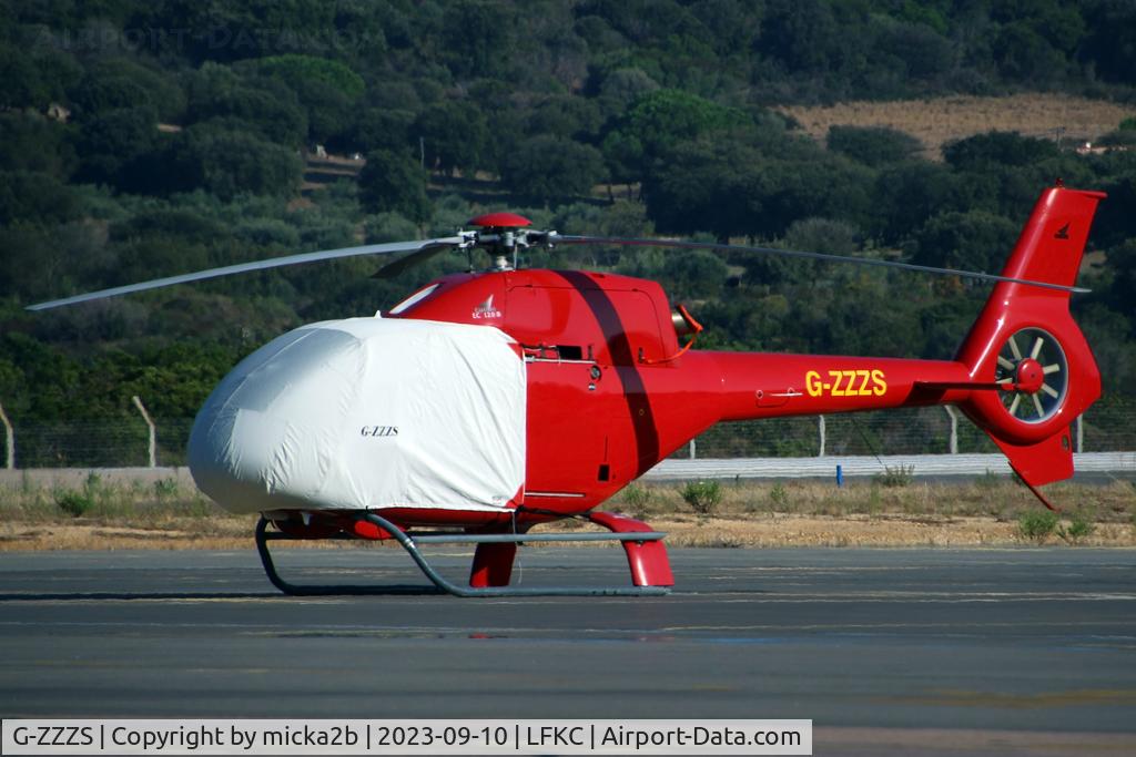 G-ZZZS, 2002 Eurocopter EC-120B Colibri C/N 1321, Parked