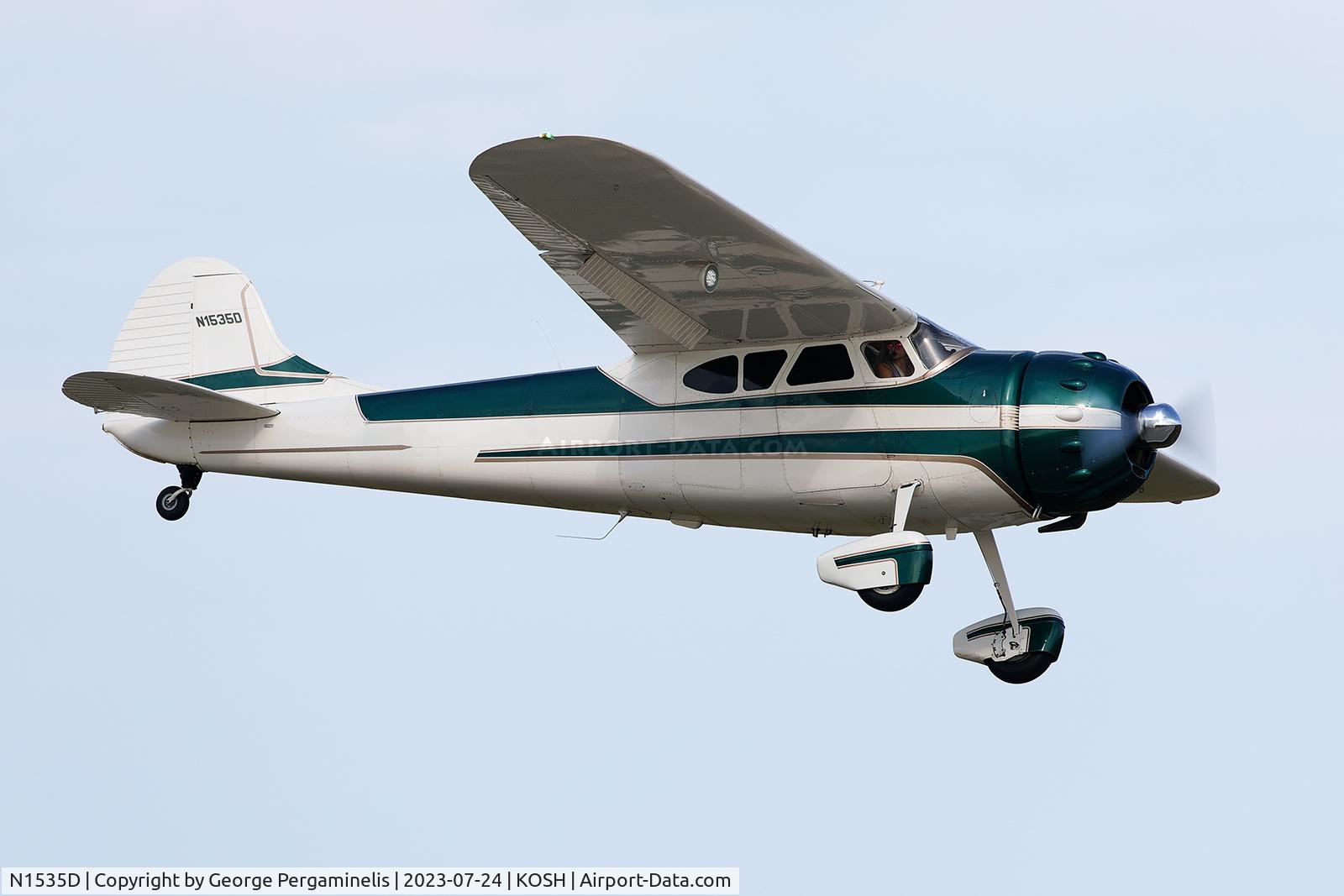 N1535D, 1952 Cessna 190 C/N 7757, Oshkosh 2023.