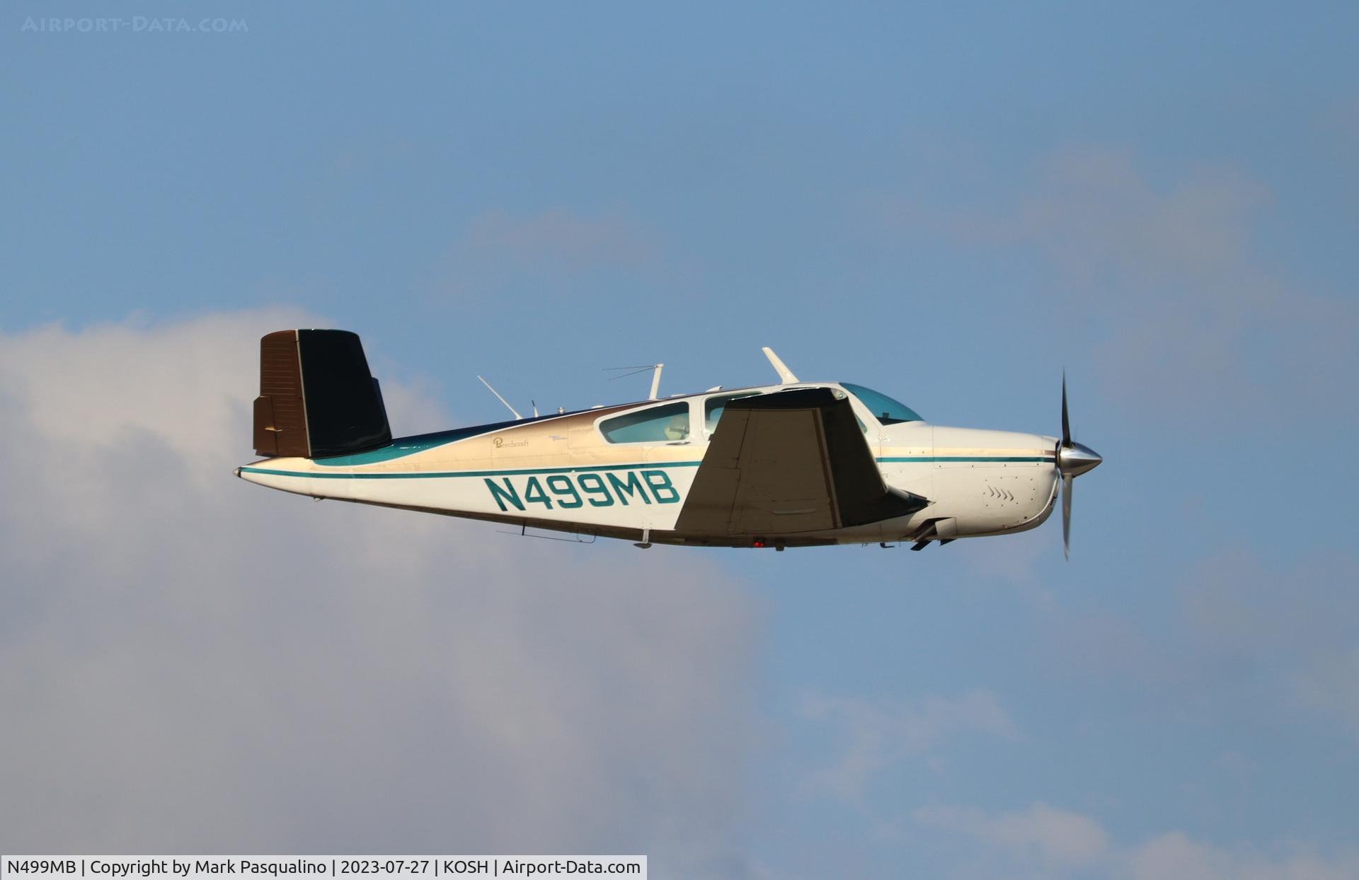 N499MB, 1964 Beech S35 Bonanza C/N D-7587, Beech S35