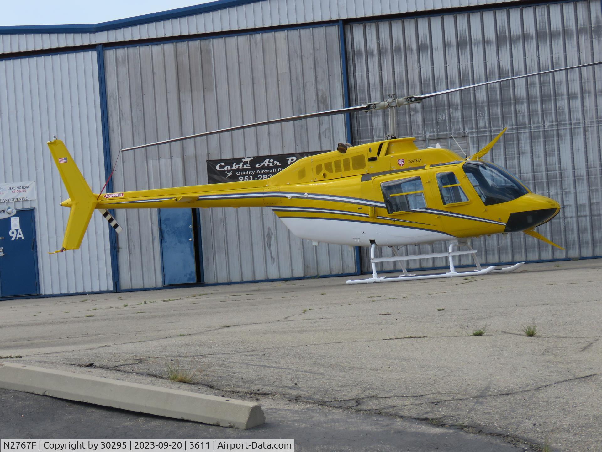 N2767F, 1979 Bell 206B JetRanger III C/N 2767, Freshly painted