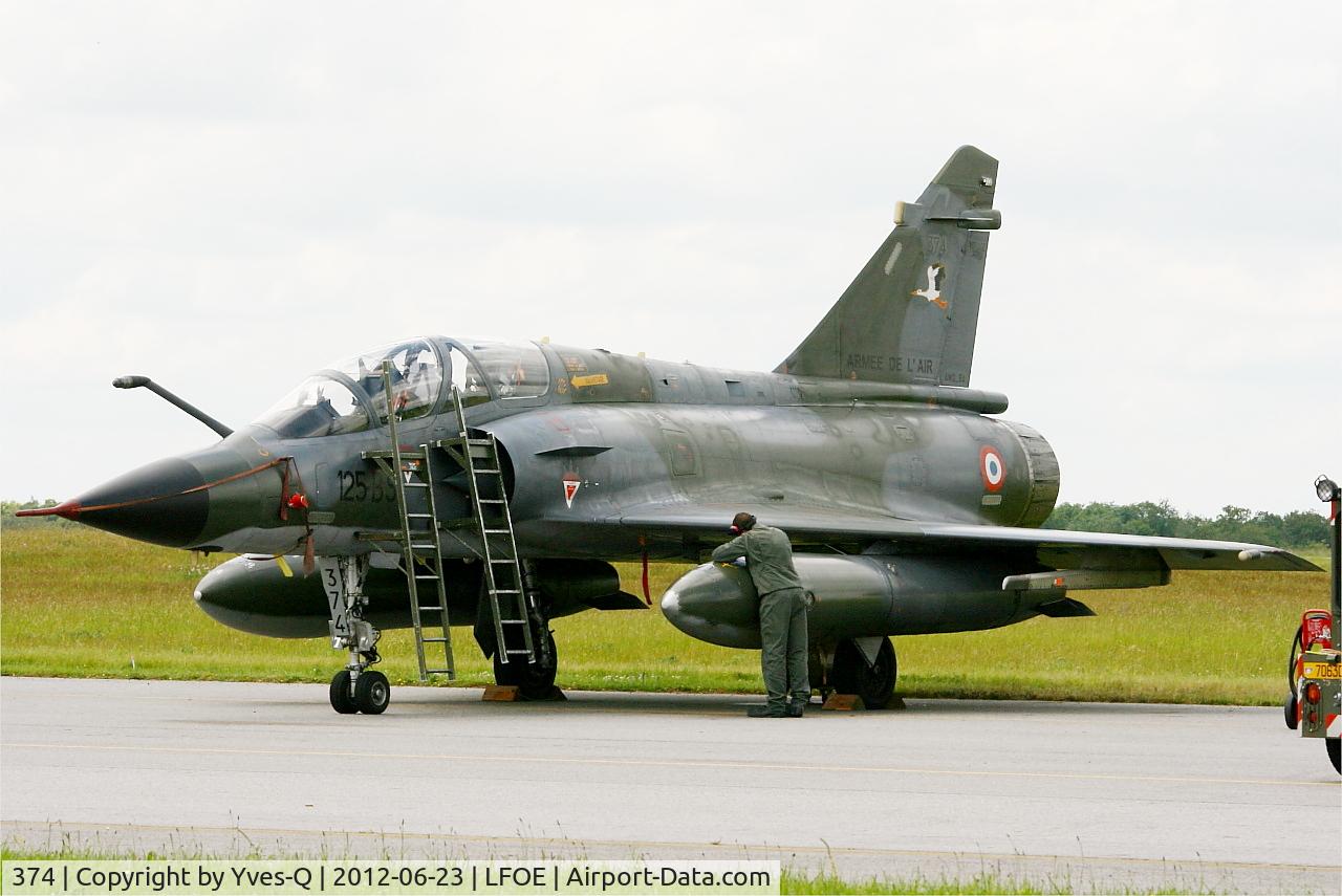 374, Dassault Mirage 2000N C/N not found 374, Dassault Mirage 2000N, Flight line, Evreux-Fauville Air Base 105 (LFOE)