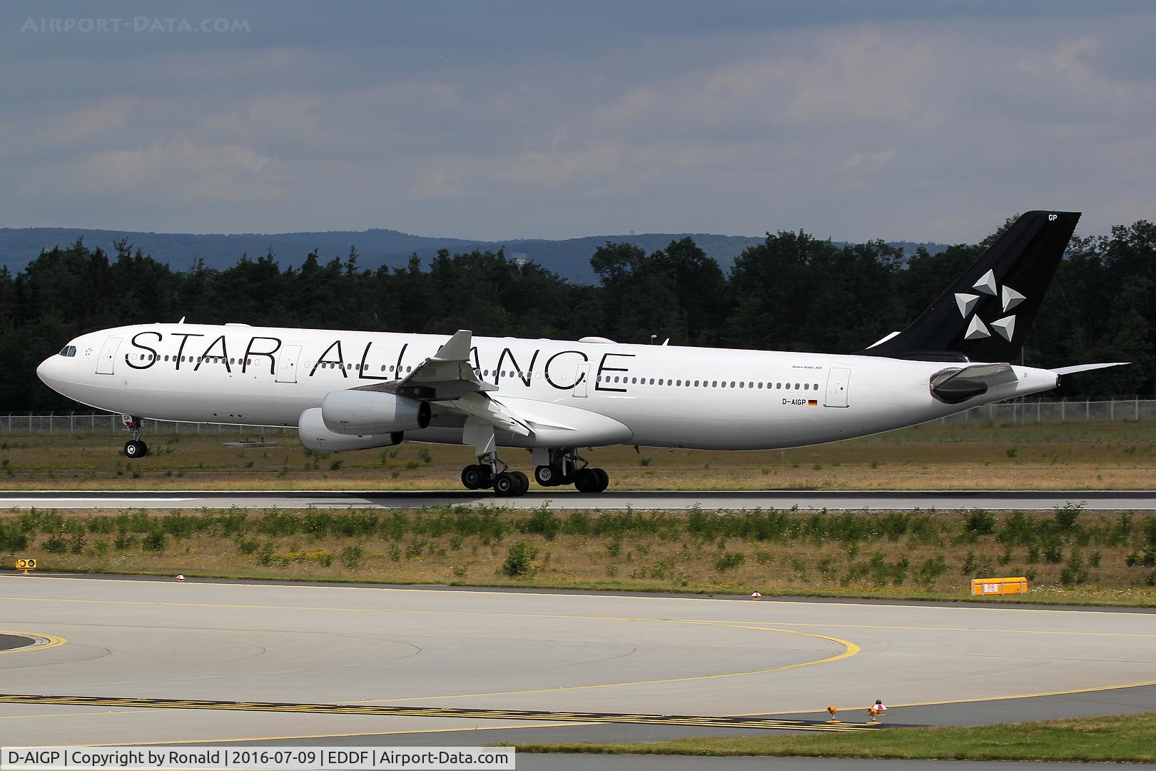 D-AIGP, 1998 Airbus A340-313X C/N 252, at fra