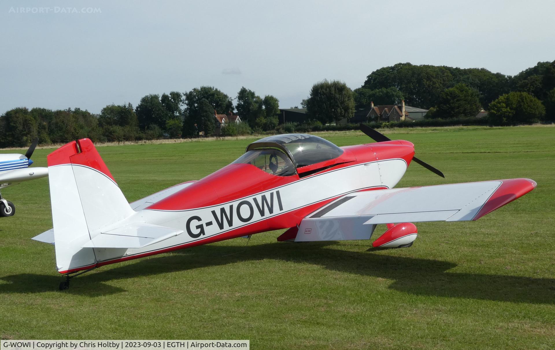 G-WOWI, 2010 Vans RV-7 C/N PFA 323-14585, Visiting Old Warden for the Vintage Airshow 2023