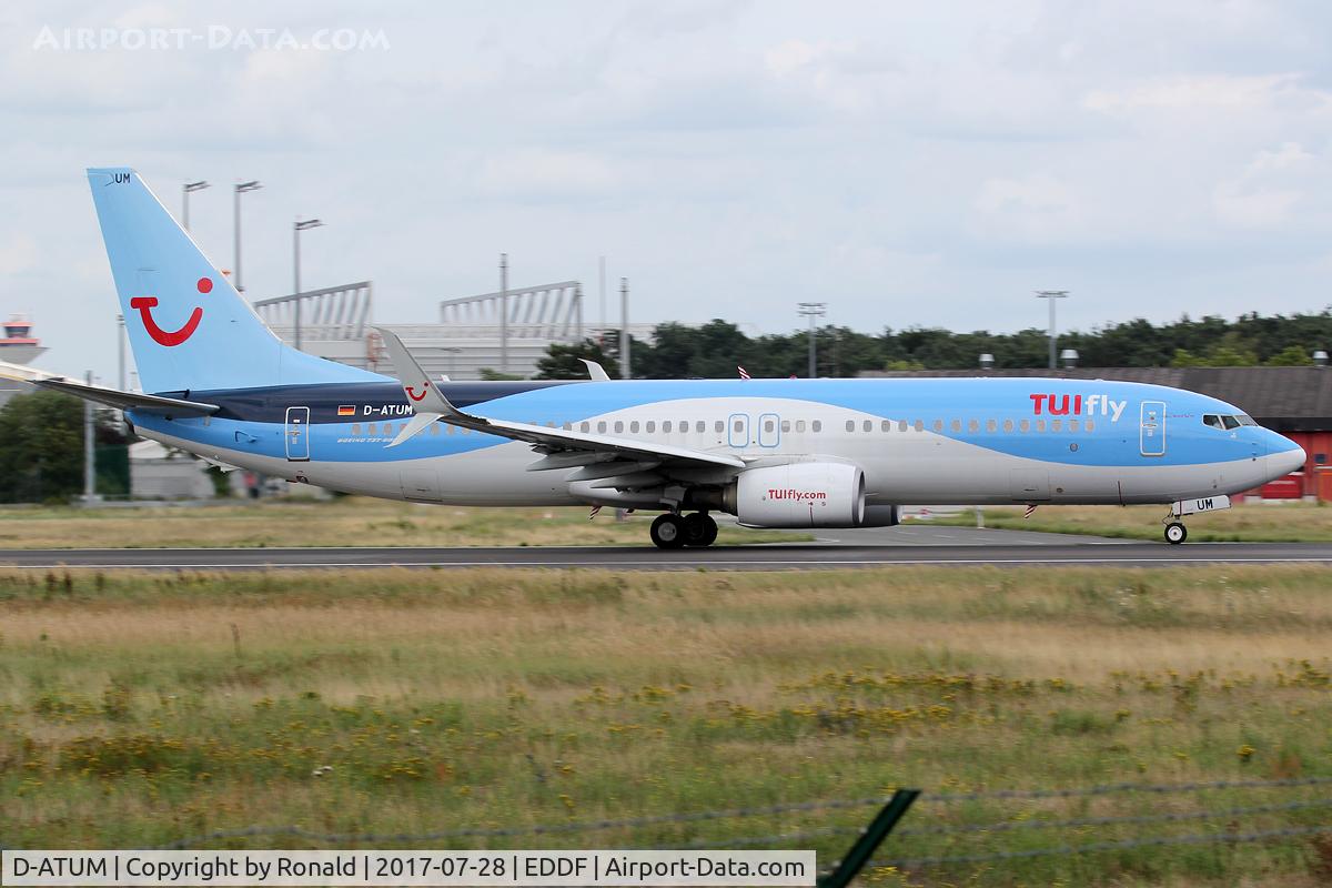 D-ATUM, 2014 Boeing 737-8K5 C/N 37240, at fra
