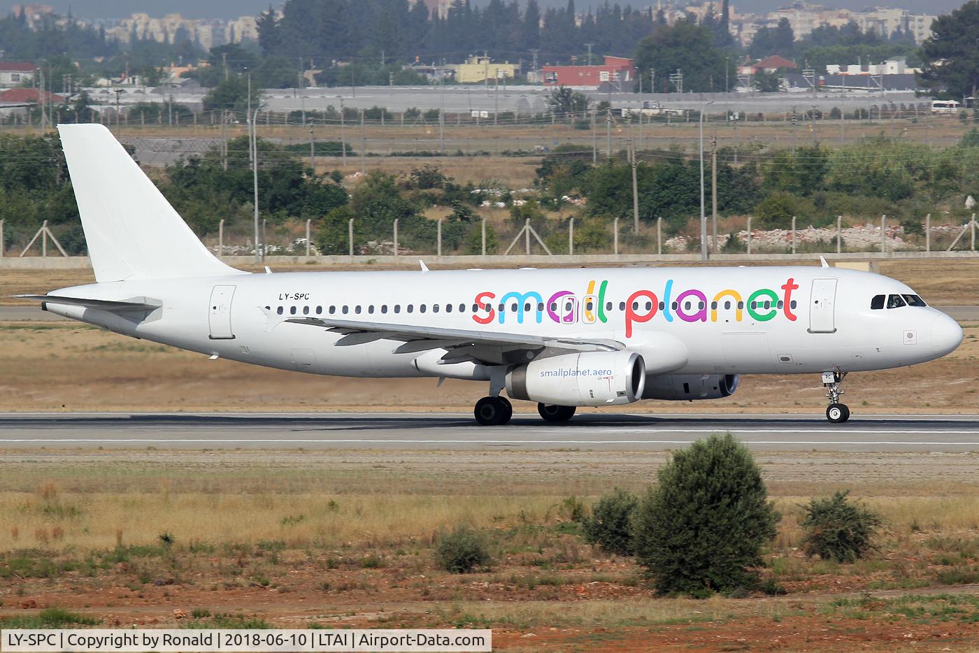 LY-SPC, 1994 Airbus A320-231 C/N 415, at ayt