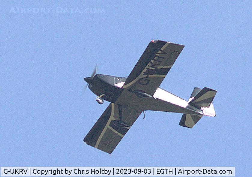 G-UKRV, 2016 Vans RV-7A C/N LAA 323-15304, Over Old Warden for the Vintage Airshow 2023