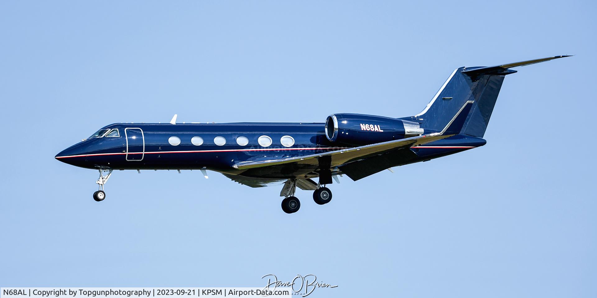 N68AL, 1992 Gulfstream Aerospace G-IV C/N 1198, Sharp Gulfstream