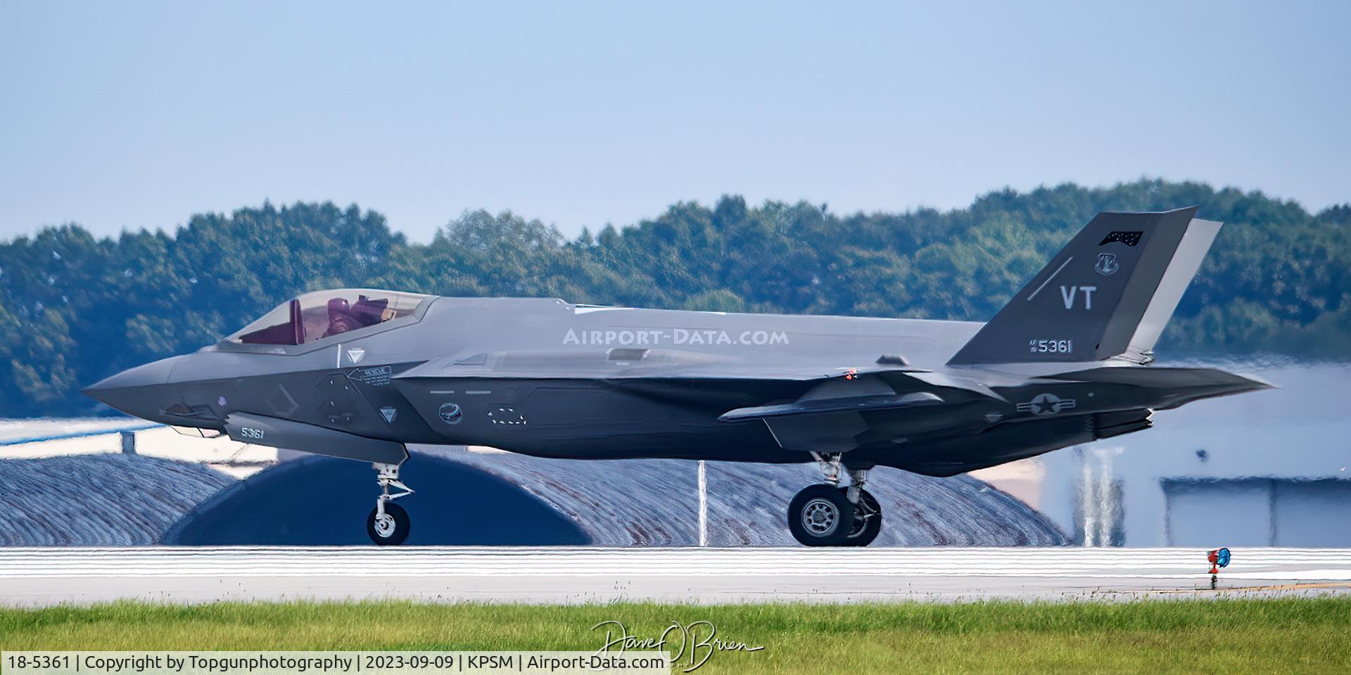18-5361, 2020 Lockheed Martin F-35A Lightning II C/N AF-252, NINJA11
