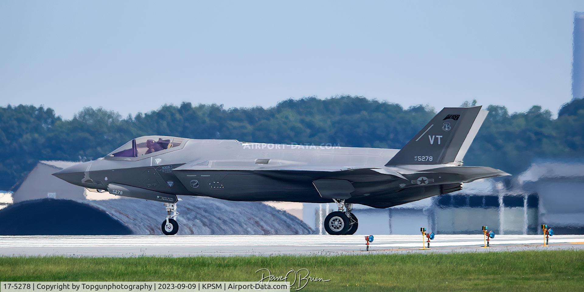 17-5278, 2016 Lockheed Martin F-35A Lightning II C/N AF-220, NINJA12