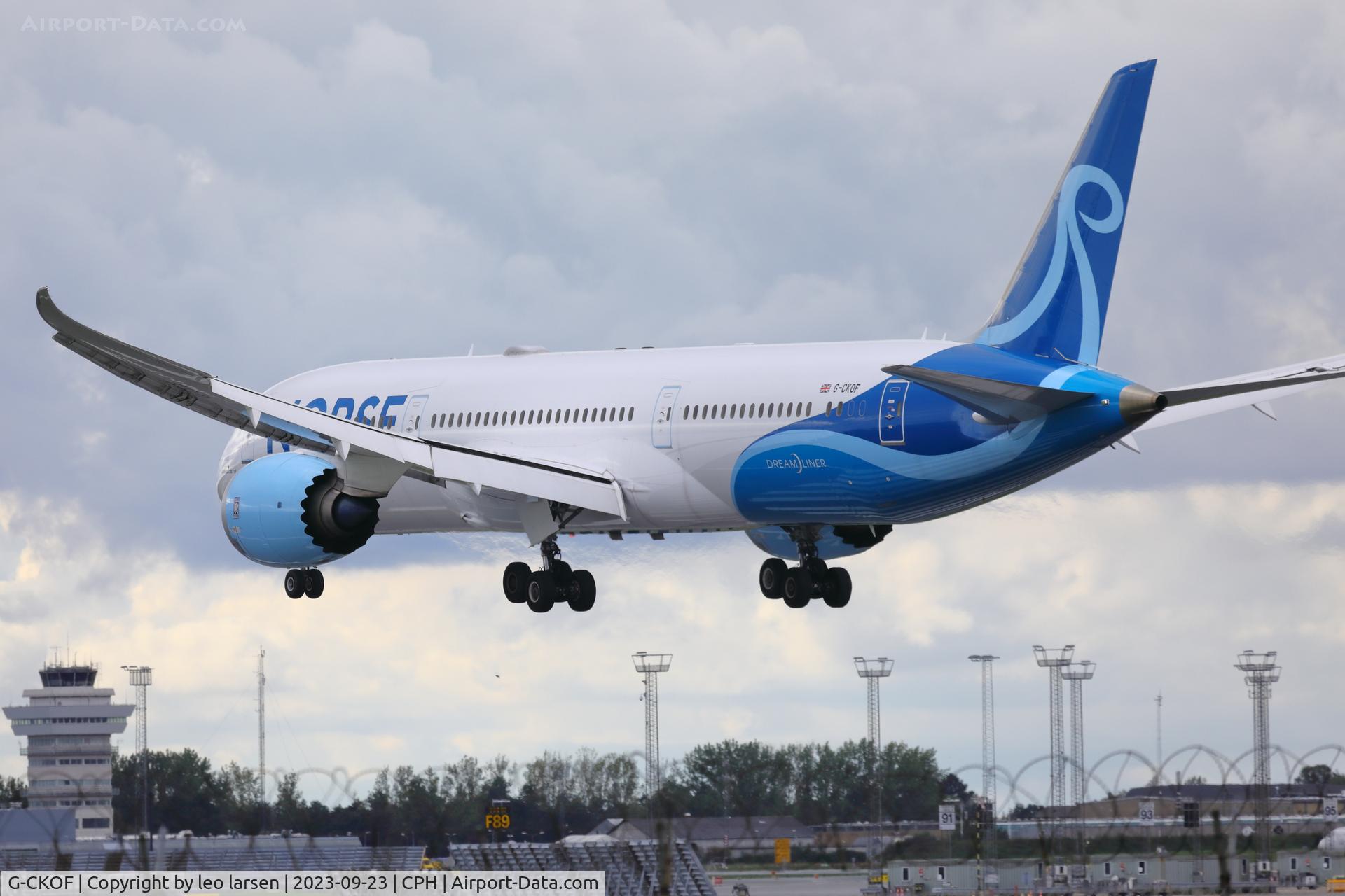 G-CKOF, 2018 Boeing 787-9JP Dreamliner C/N 38786, Copenhagen 23.9.2023