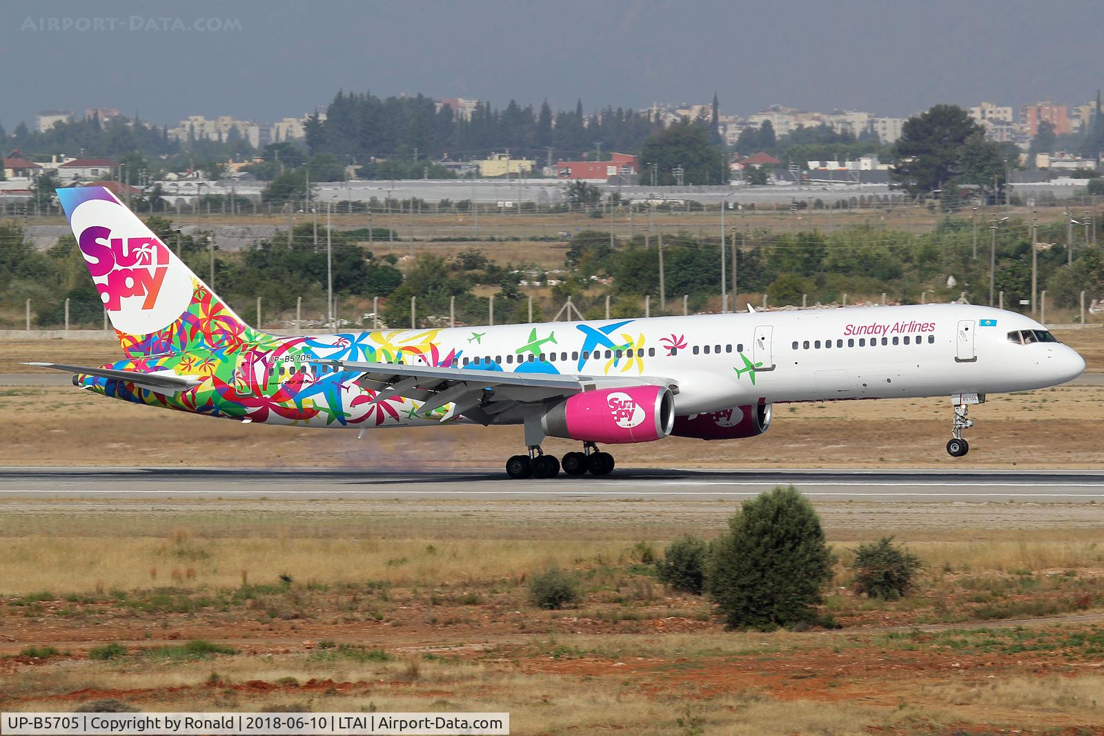 UP-B5705, 1994 Boeing 757-204 C/N 27237, at ayt