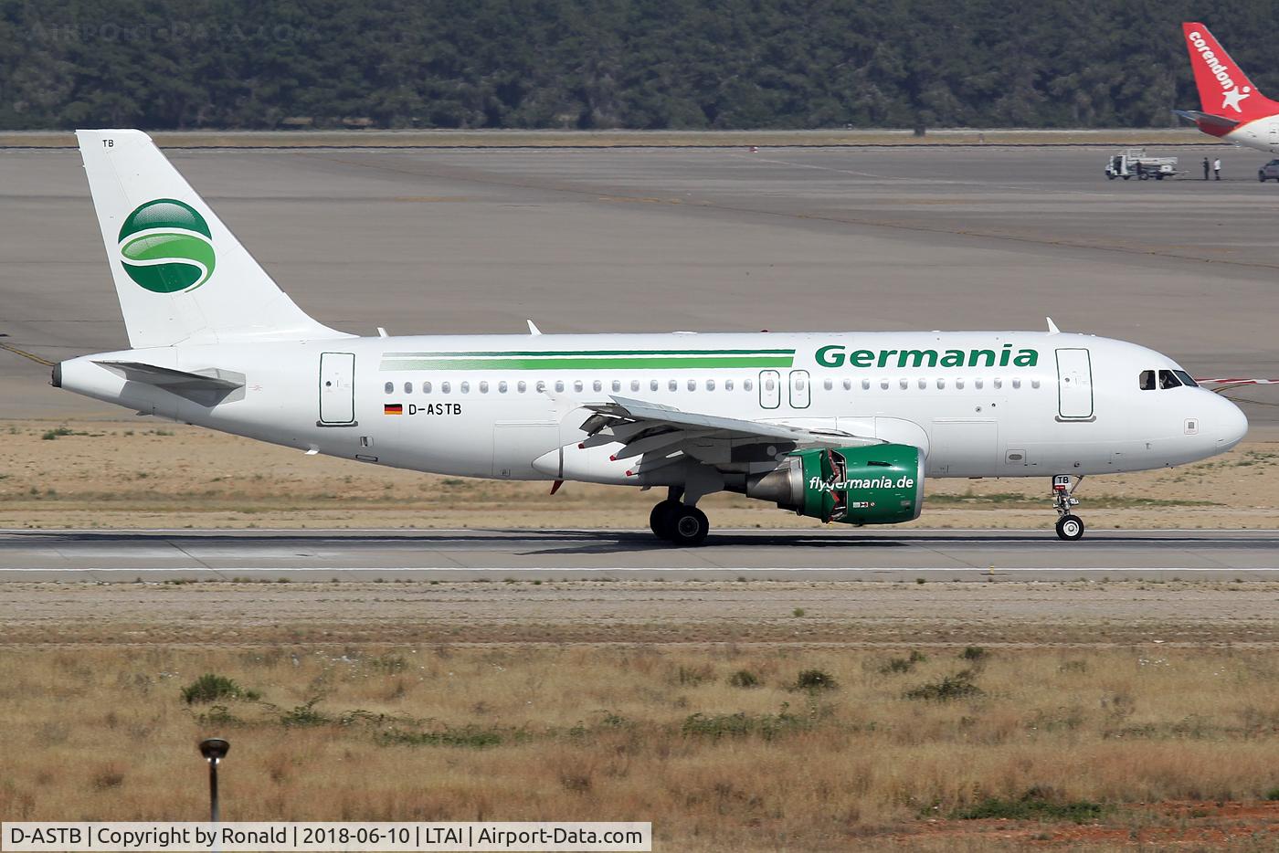 D-ASTB, 2011 Airbus A319-112 C/N 4691, at ayt
