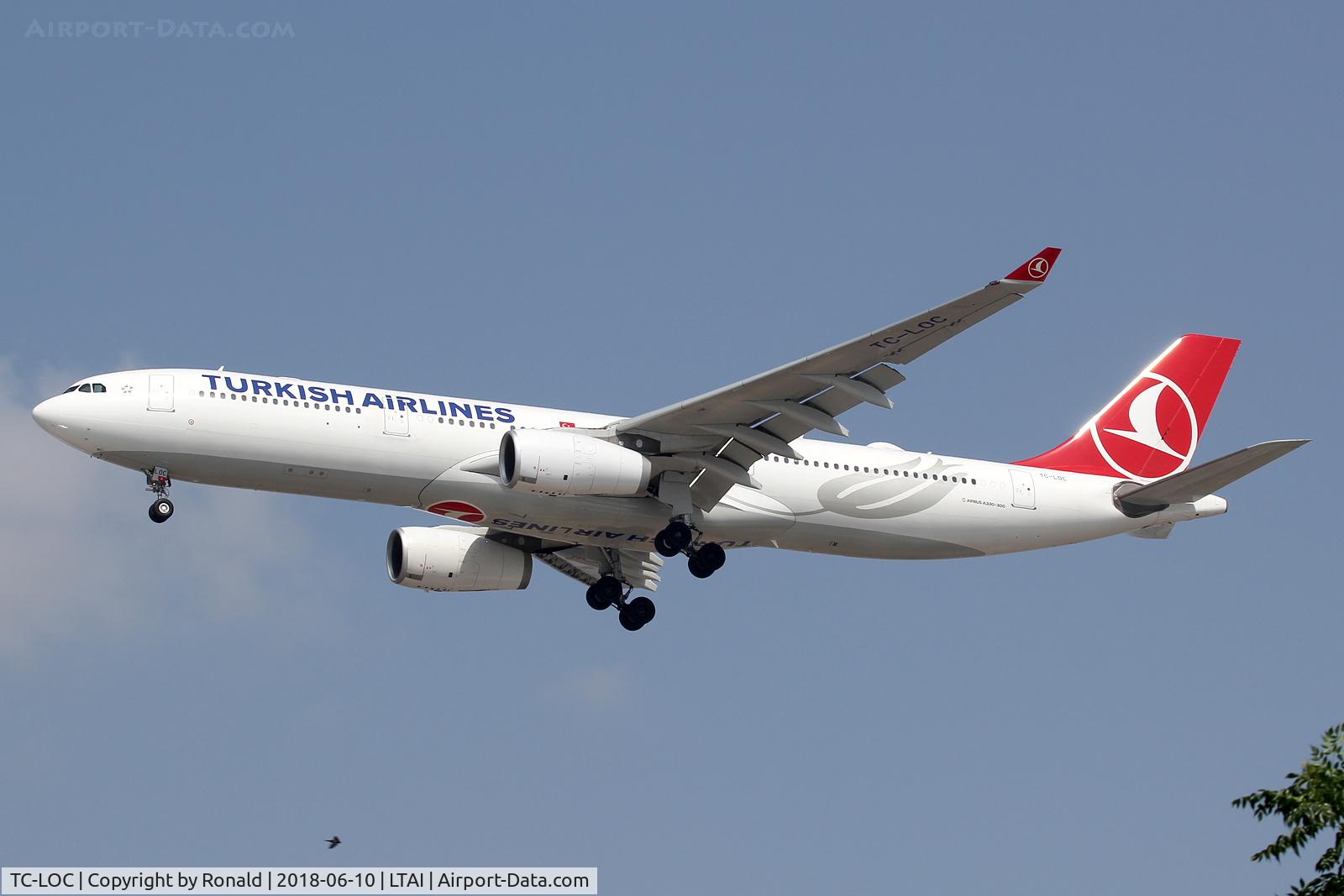 TC-LOC, 2014 Airbus A330-343E C/N 1542, at ayt