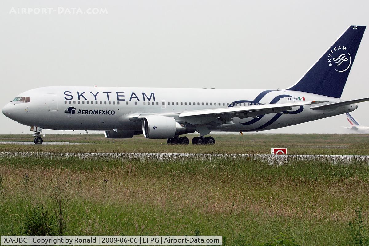 XA-JBC, 1990 Boeing 767-284/ER C/N 24762/307, at cdg