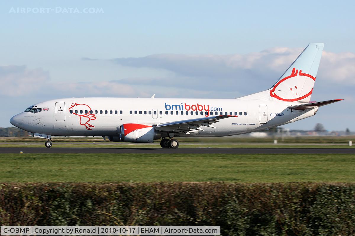 G-OBMP, 1992 Boeing 737-3Q8 C/N 24963, at spl