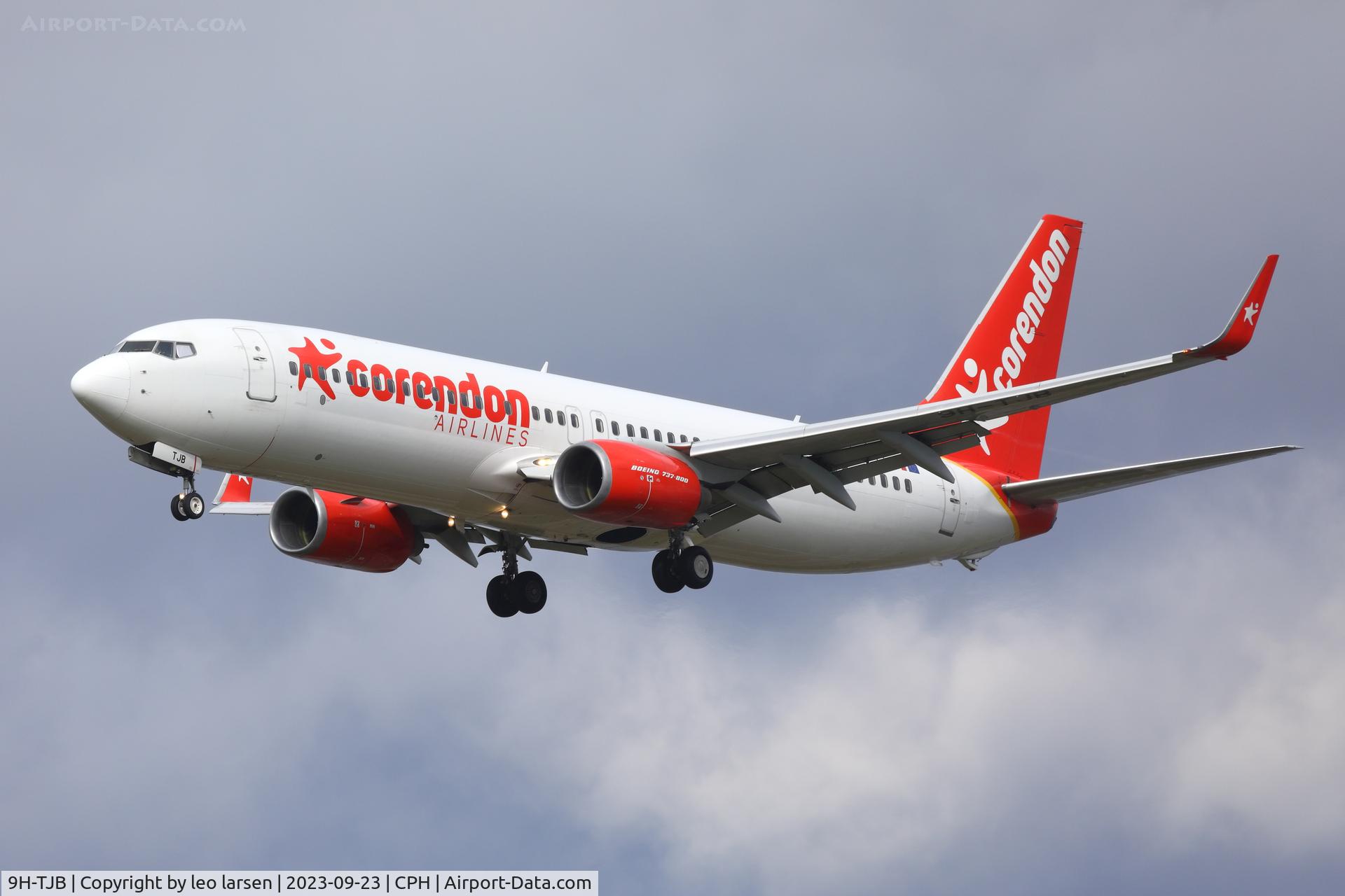 9H-TJB, 2007 Boeing 737-8FH C/N 35093, Copenhagen 23.9.2023