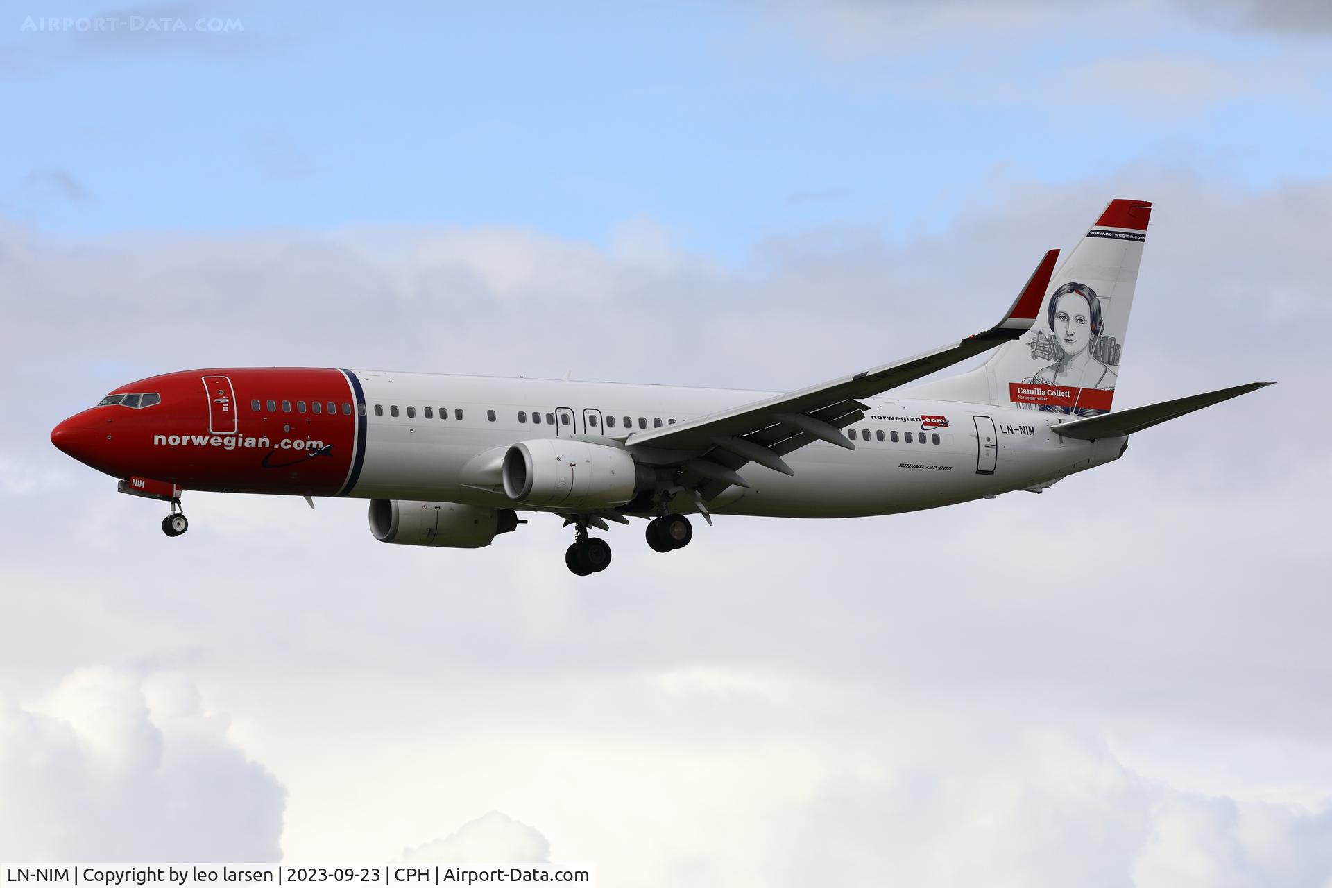 LN-NIM, 2010 Boeing 737-8KN C/N 40240, Copenhagen 23.9.2023