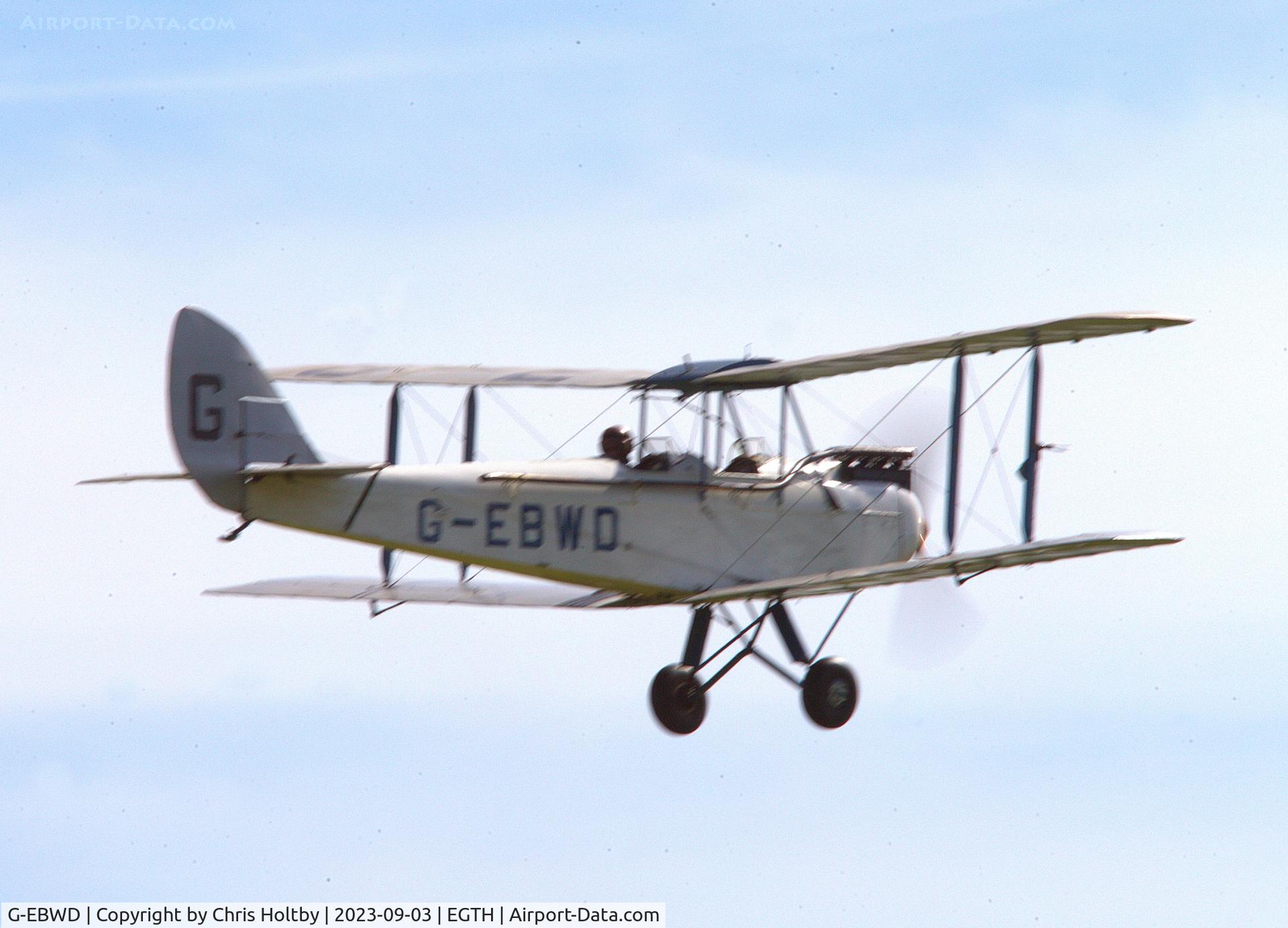 G-EBWD, 1928 De Havilland DH.60X Moth C/N 552, The oldest (1928) Moth at the Vintage Airshow at Old Warden 2023