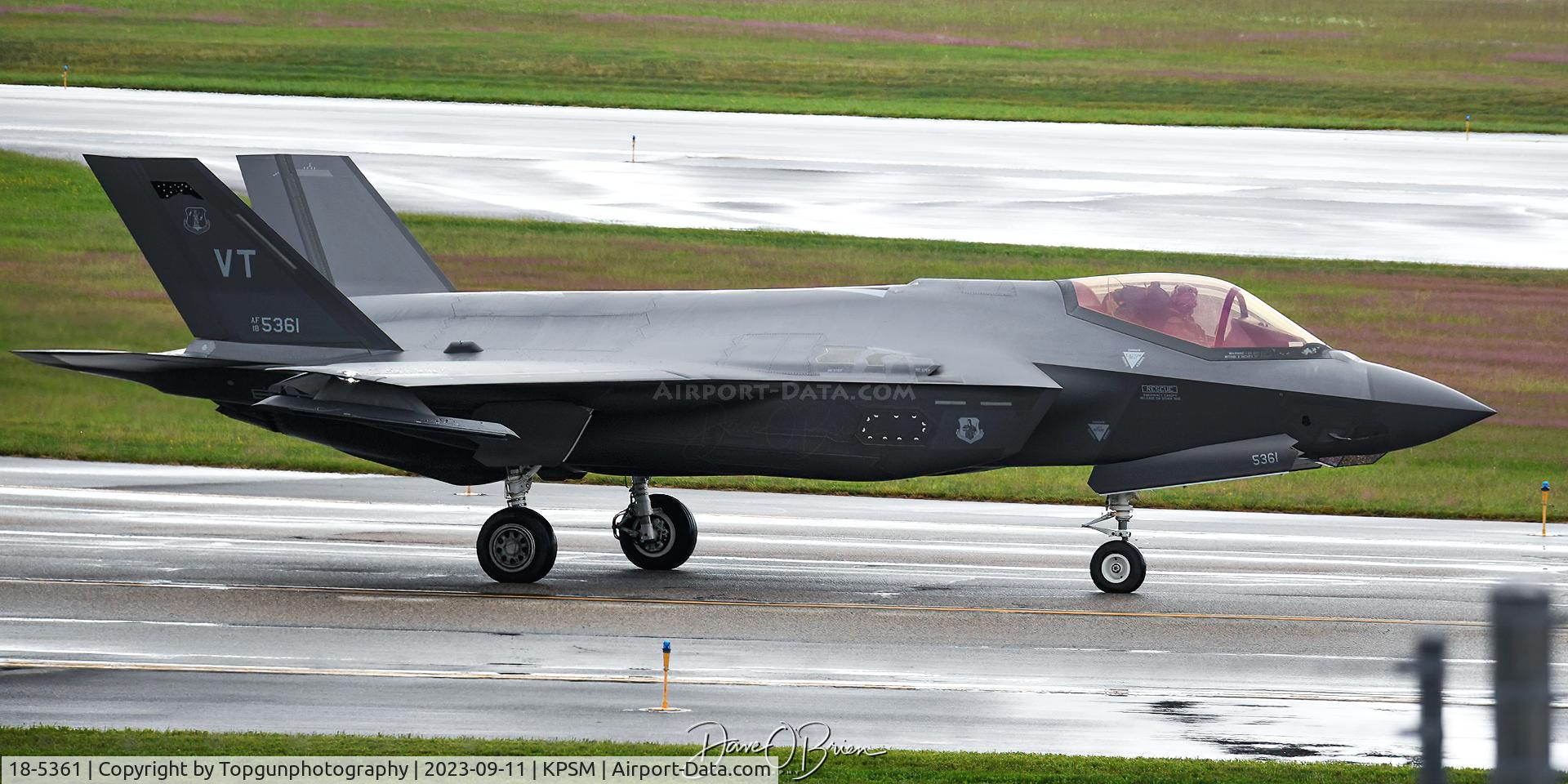 18-5361, 2020 Lockheed Martin F-35A Lightning II C/N AF-252, CHEVY12 158th FW