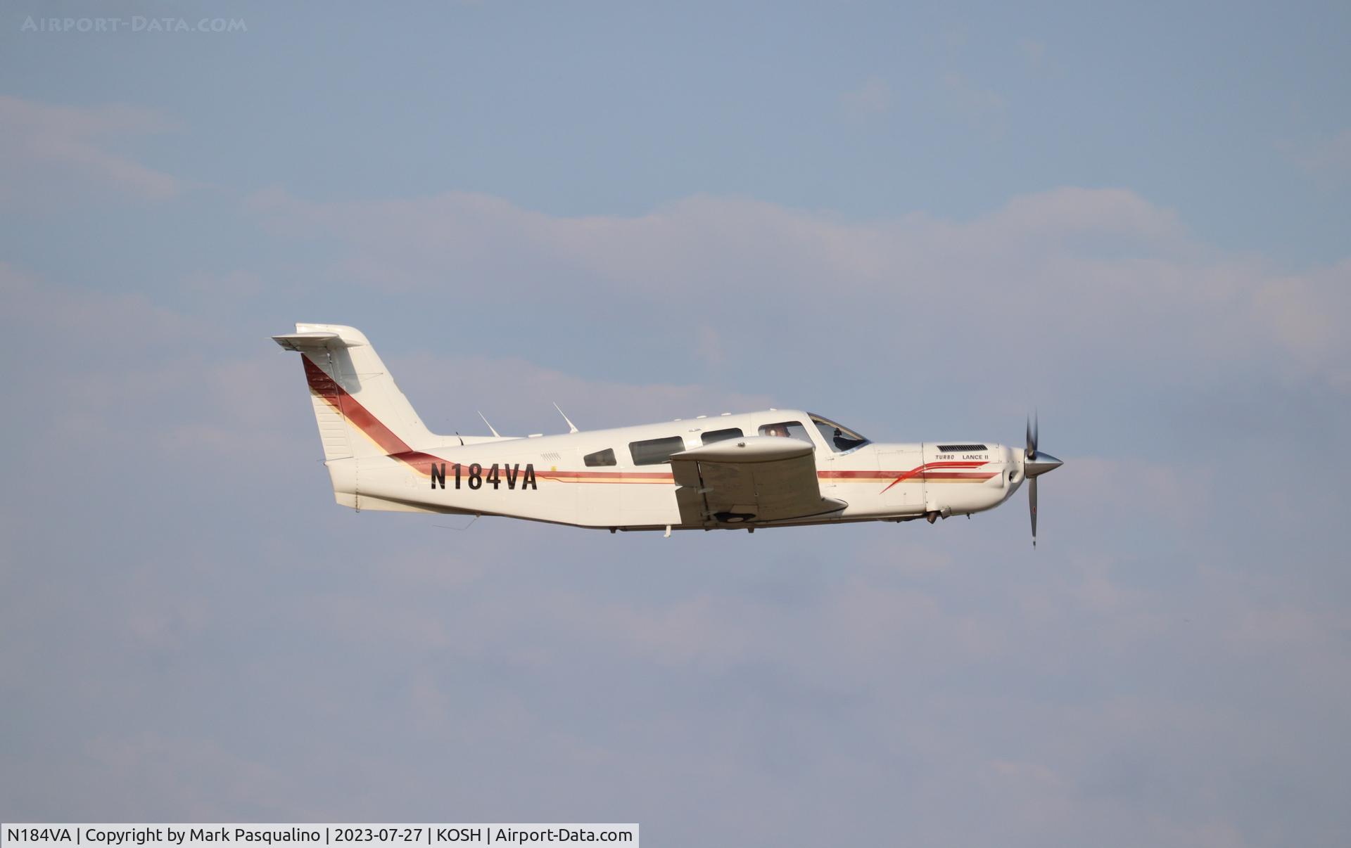 N184VA, 1978 Piper PA-32RT-300T Turbo Lance II C/N 32R-7887082, Piper PA-32RT-300T