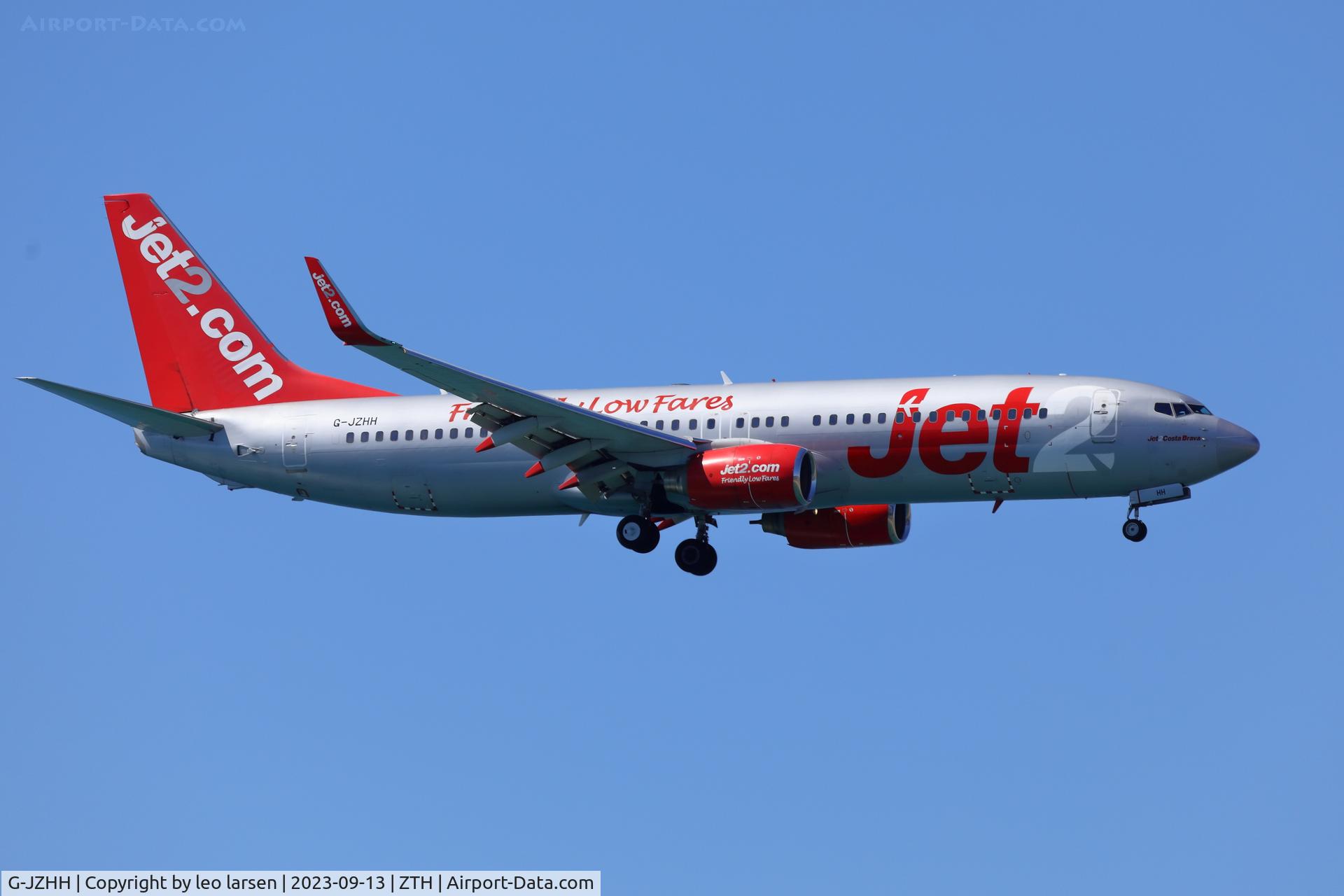 G-JZHH, 2000 Boeing 737-85P C/N 28536, ZTH 13.9.2023