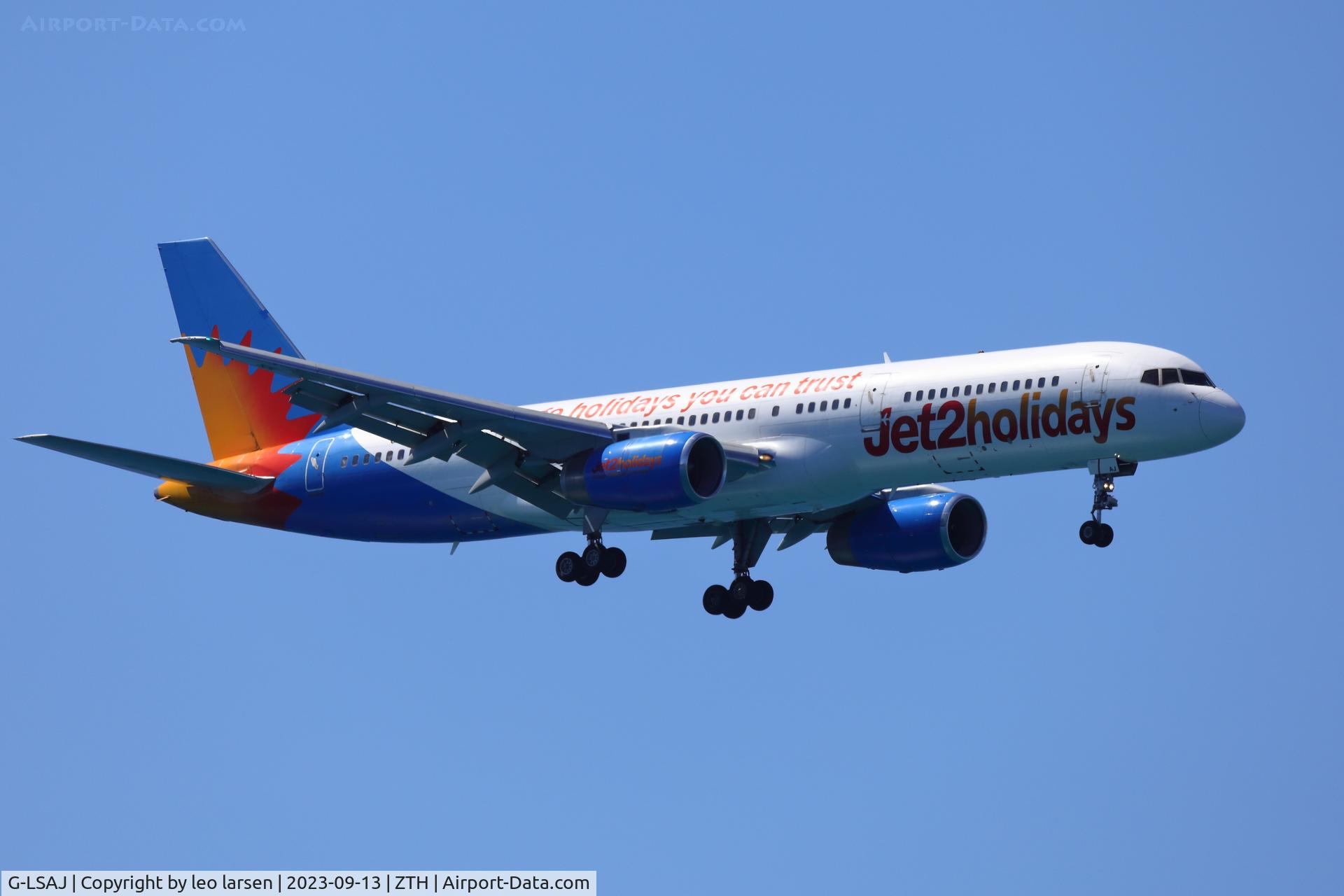 G-LSAJ, 1990 Boeing 757-236 C/N 24793, ZTH 13.9.2023