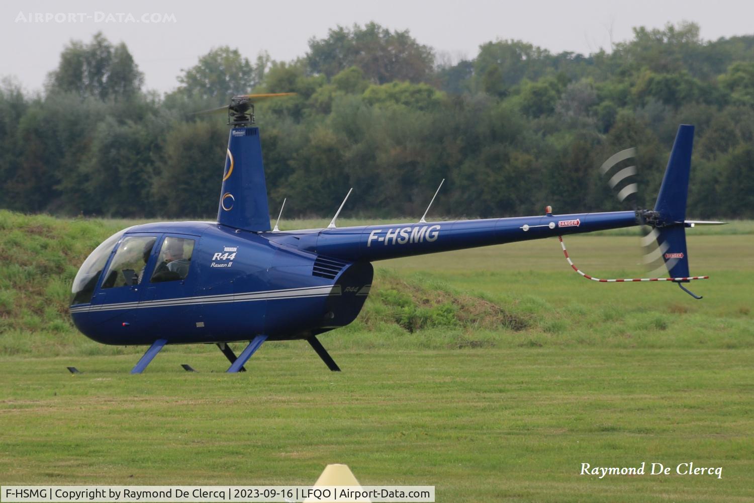 F-HSMG, 2008 Robinson R44 Raven II C/N 12316, At Lille- Marcq.