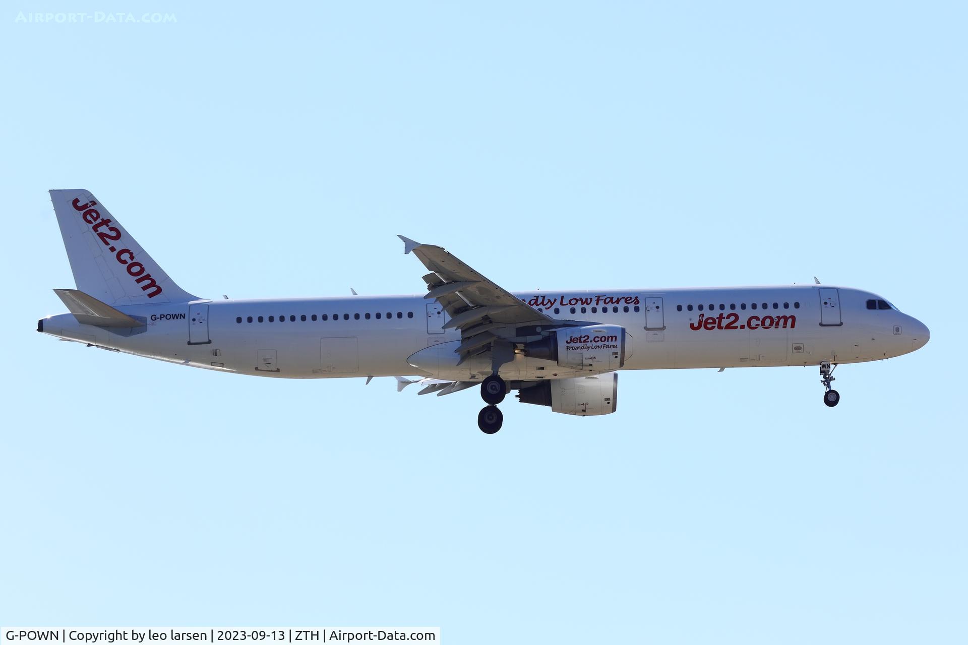 G-POWN, 2009 Airbus A321-211 C/N 3830, ZTH 13.9.2023