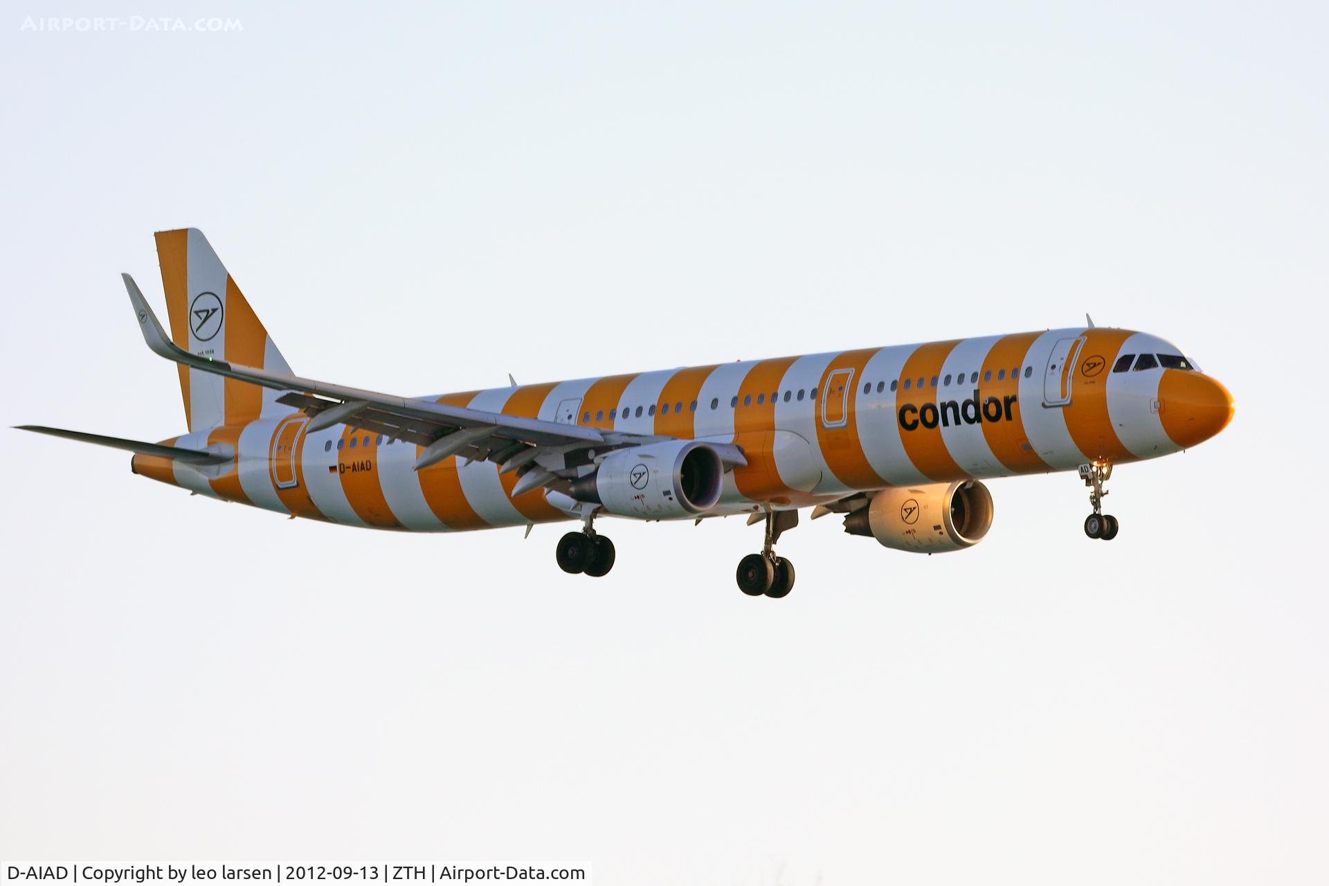 D-AIAD, 2014 Airbus A321-211 C/N 6053, ZTH 13.9.2023