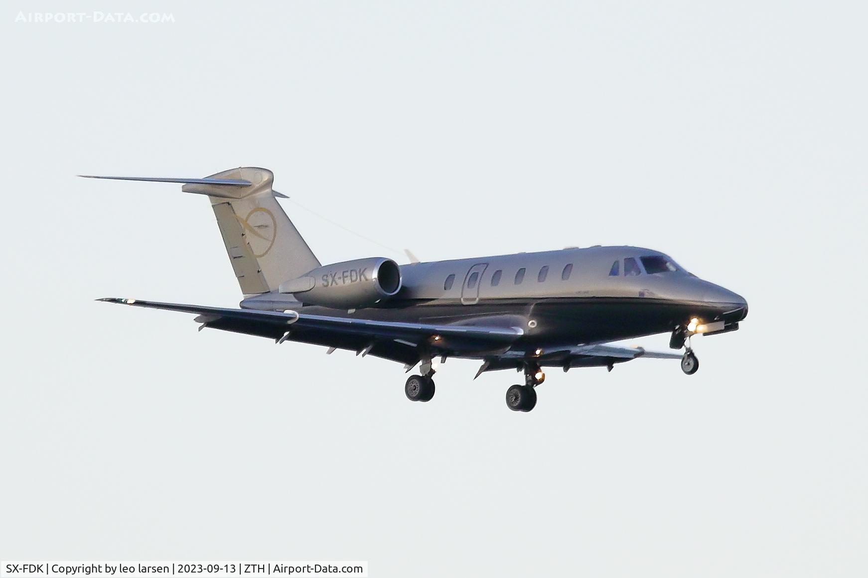 SX-FDK, 1990 Cessna 650 Citation III C/N 650-0192, ZTH 13-9-2023