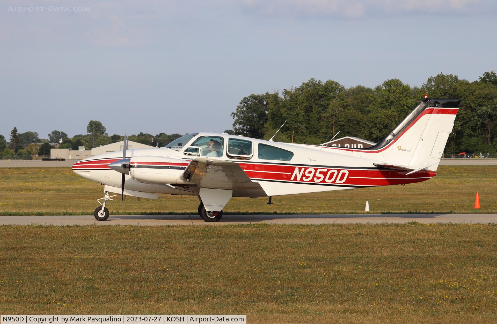 N950D, 1969 Beech D55 Baron C/N TE-691, Beech D55