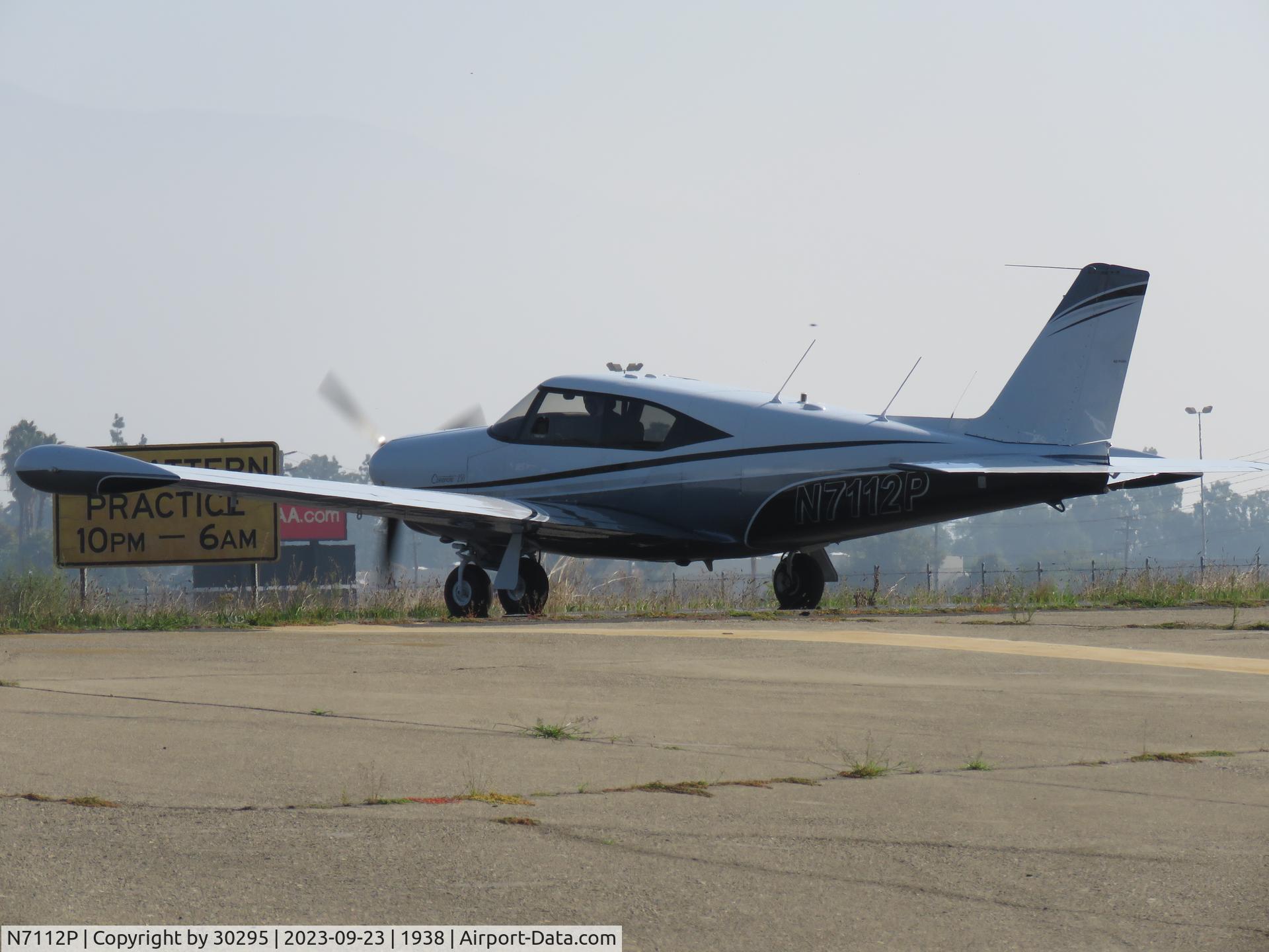 N7112P, 1960 Piper PA-24-250 Comanche C/N 24-2269, Waiting
