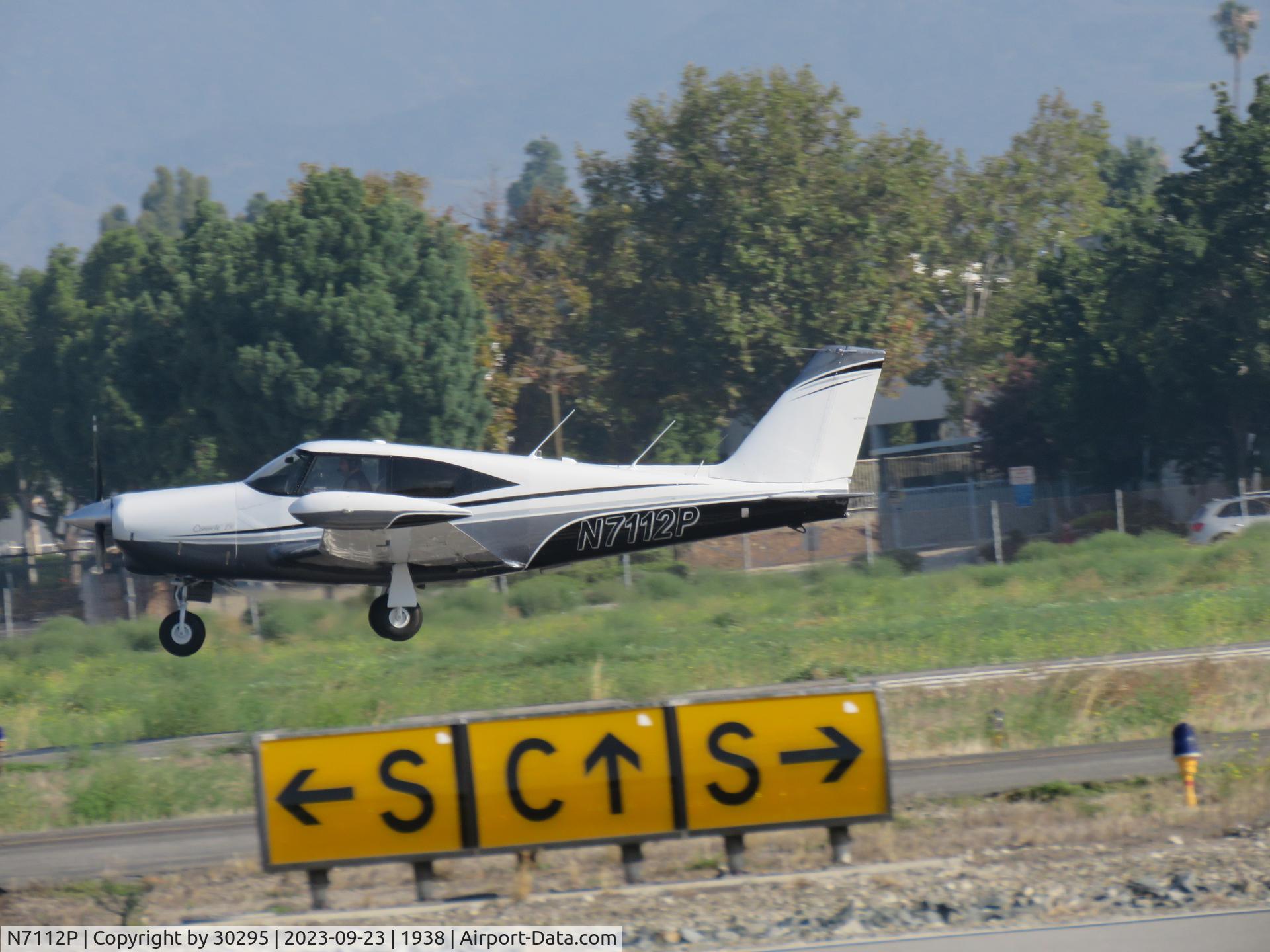 N7112P, 1960 Piper PA-24-250 Comanche C/N 24-2269, Easy lift off