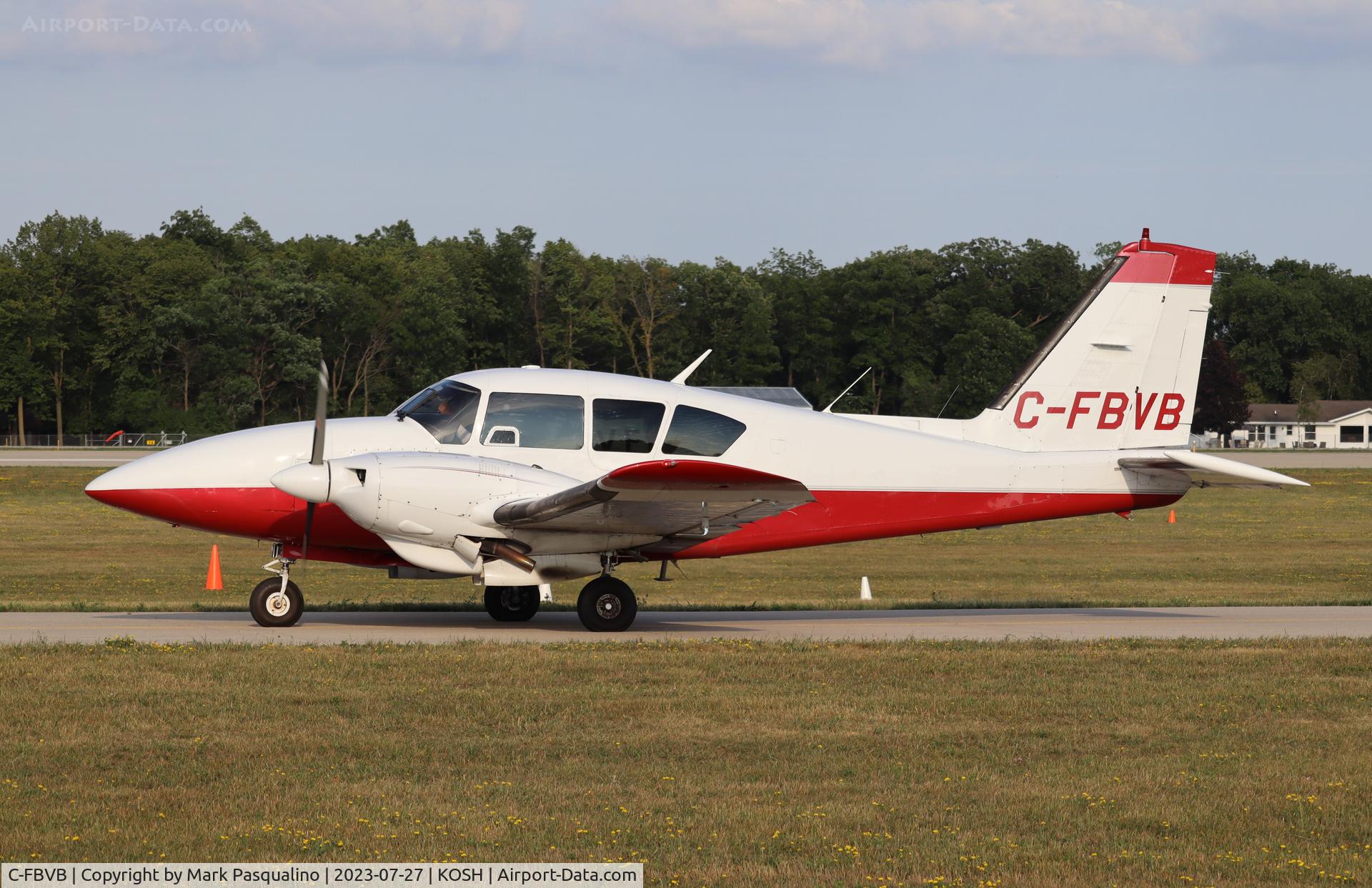 C-FBVB, 1978 Piper PA-23-250 Aztec C/N 27-7854001, Piper PA-23-250