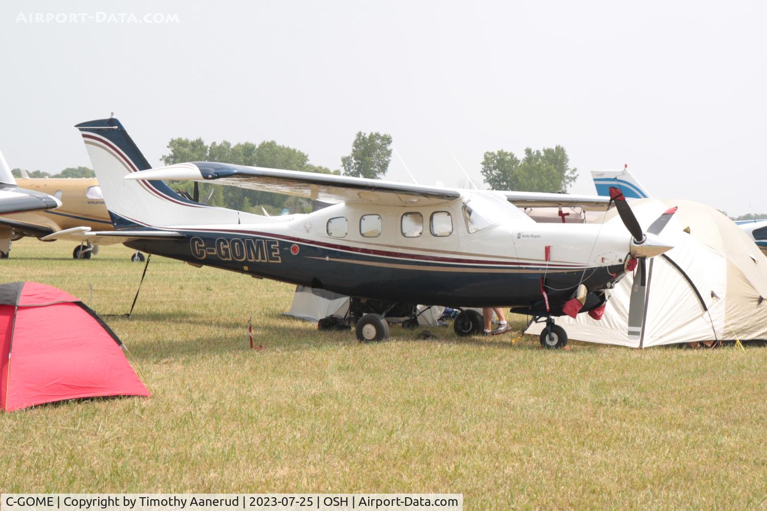 C-GOME, 1979 Cessna P210N Pressurised Centurion C/N P21000258, 1979 Cessna P210N, c/n: P21000258. AirVenture 2023.
