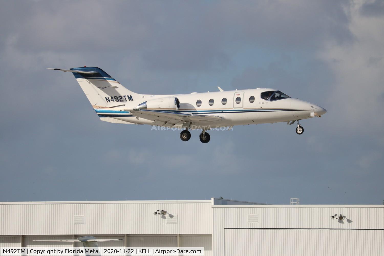 N492TM, Hawker Beechcraft 400A Beechjet C/N RK-580, Beechjet 400 zx