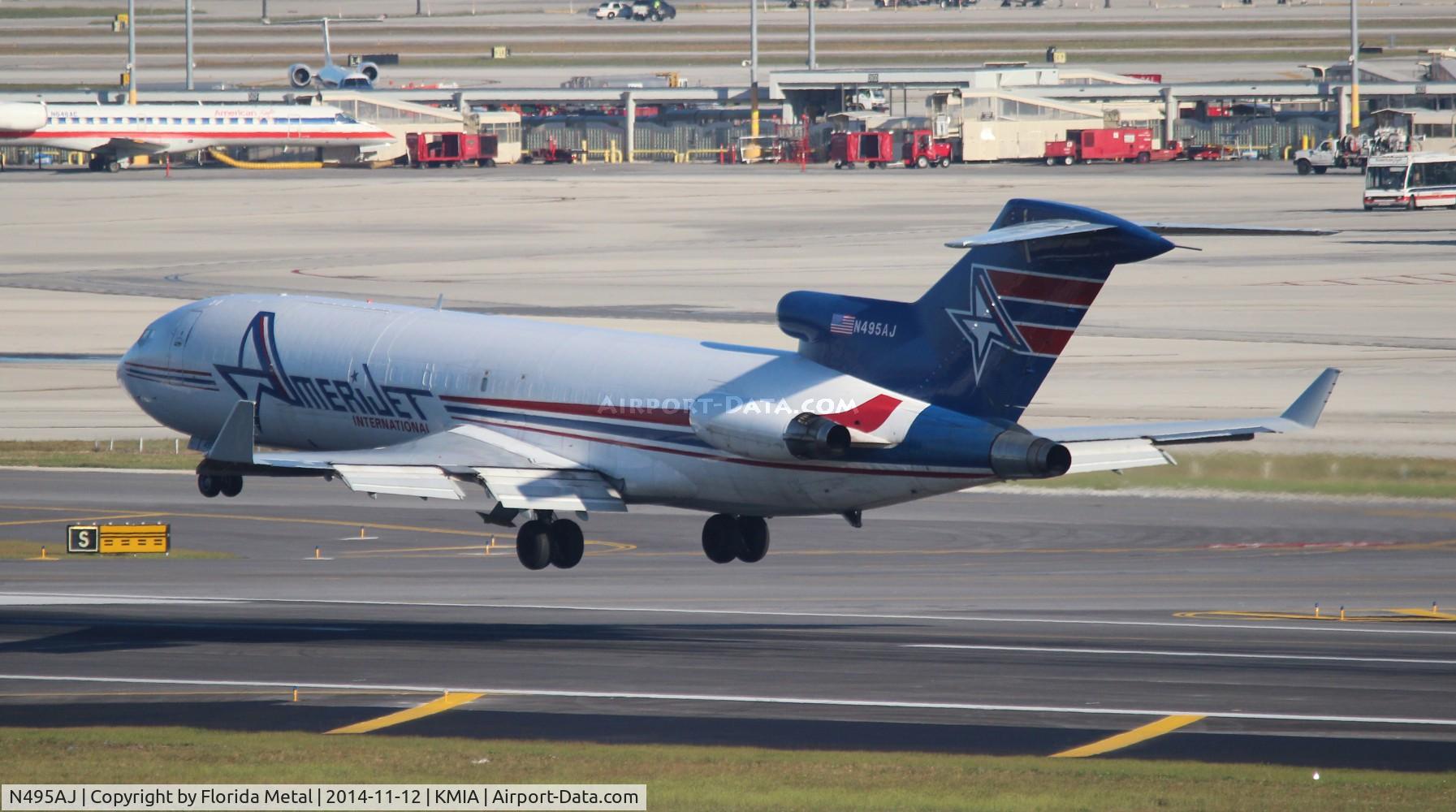 N495AJ, 1975 Boeing 727-233F C/N 20937, AJT 722 zx SDQ-MIA