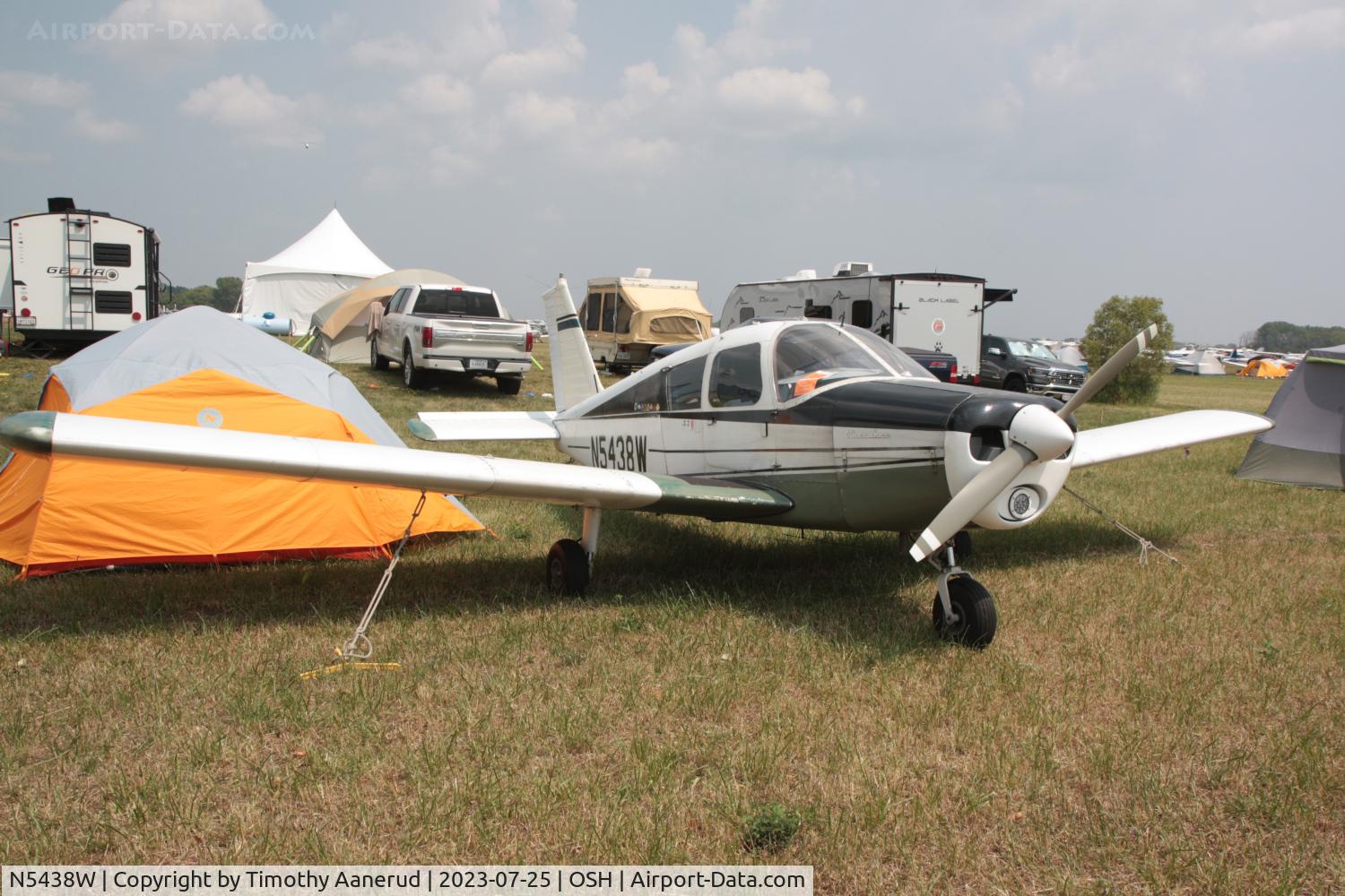N5438W, 1962 Piper PA-28-160 Cherokee C/N 28-514, 1962 Piper PA-28-160, c/n: 28-514. AirVenture 2023