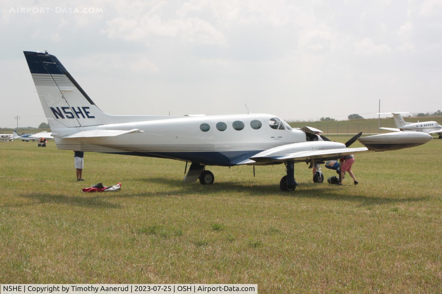 N5HE, Cessna 340A C/N 340A0485, Cessna 340A, c/n: 340A0485. AirVenture 2023