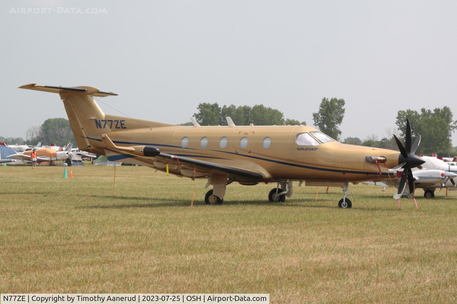 N77ZE, 2000 Pilatus PC-12/45 C/N 340, 2000 Pilatus PC-12/45, c/n: 340. AirVenture 2023