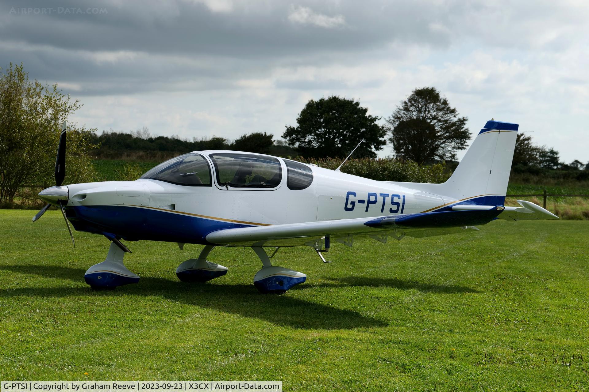 G-PTSI, 2021 The Airplane Factory Sling 4 TSI C/N LAA 400A-15790, Just landed at Northrepps.