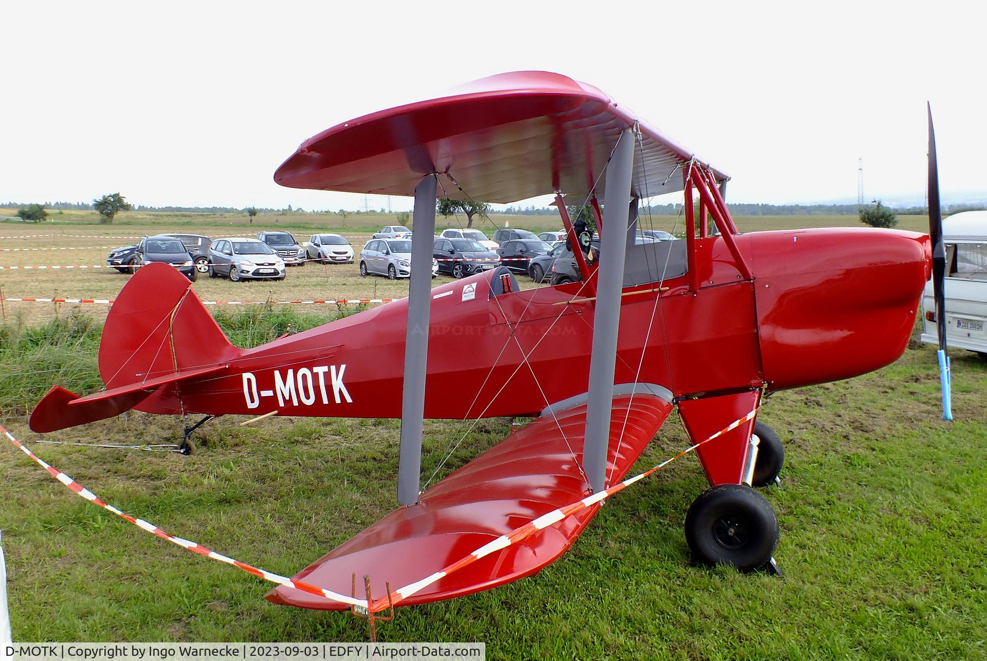 D-MOTK, Platzer Kiebitz C/N not found_D-MOTK, Platzer Kiebitz at the Fly-in und Flugplatzfest (airfield display) at Elz Airfield