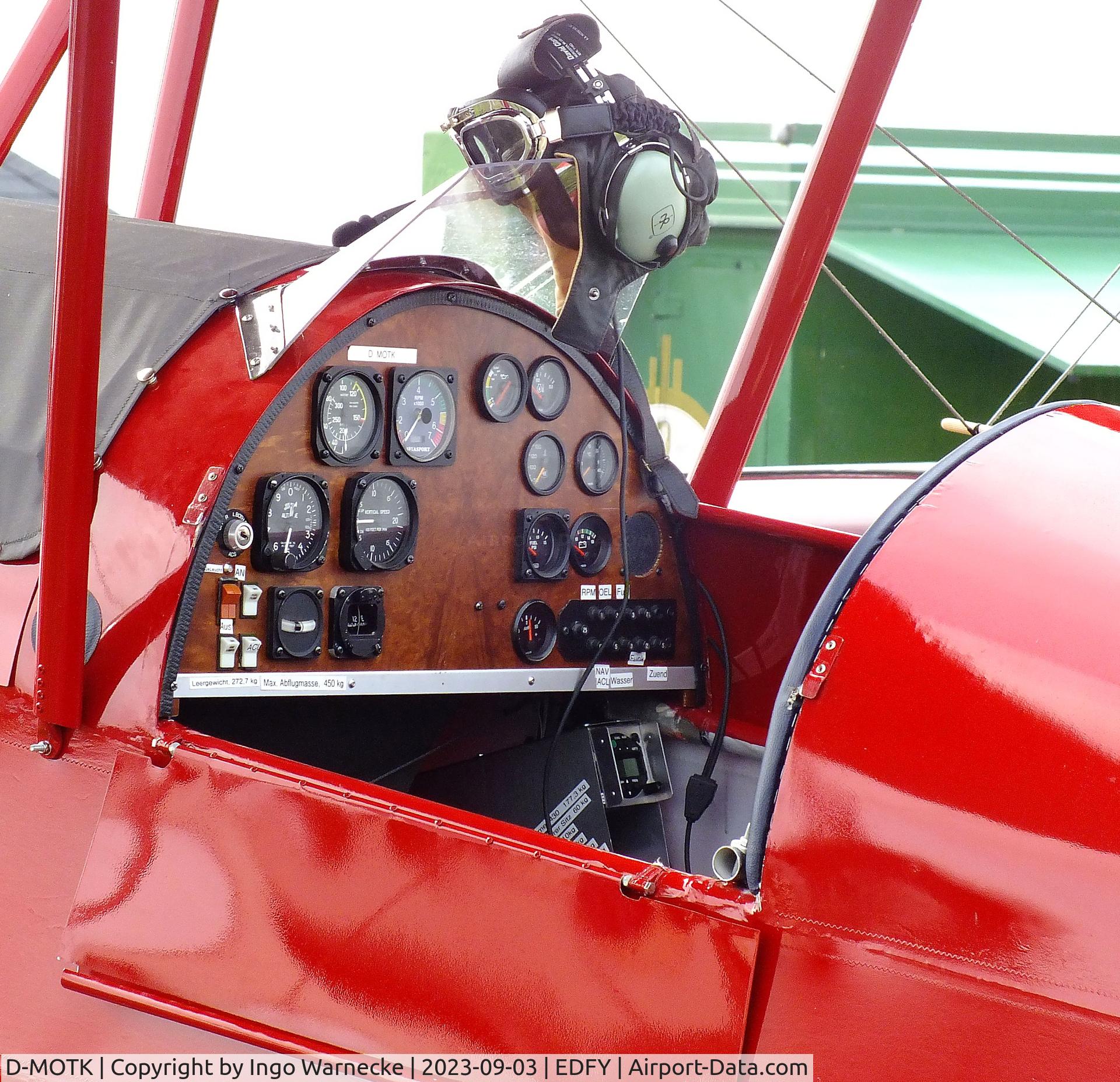D-MOTK, Platzer Kiebitz C/N not found_D-MOTK, Platzer Kiebitz at the Fly-in und Flugplatzfest (airfield display) at Elz Airfield #c