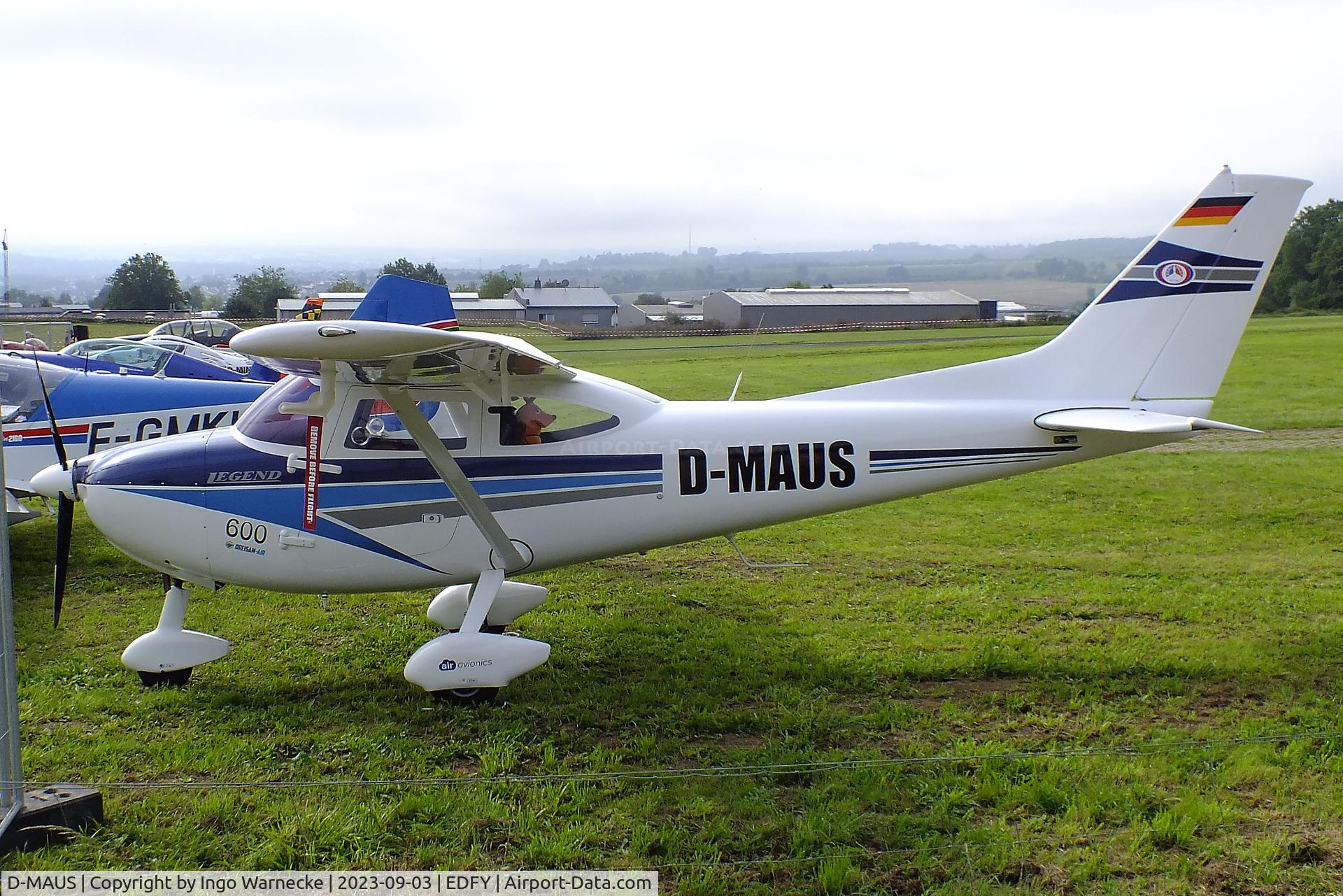 D-MAUS, Aeropilot Legend 600 LSA C/N not found_D-MAUS, Aeropilot Legend 600 LSA at the Fly-in und Flugplatzfest (airfield display) at Elz Airfield