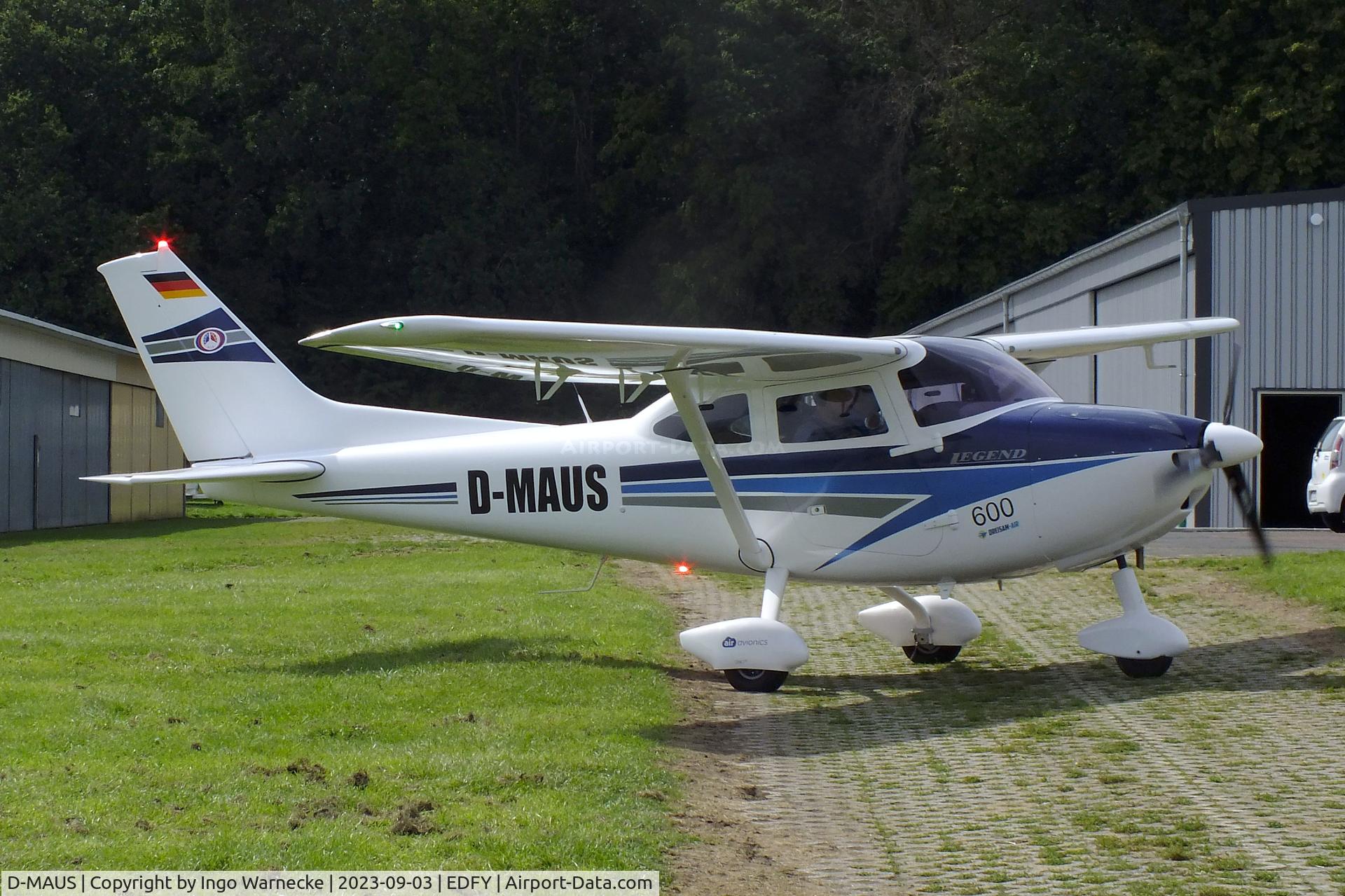 D-MAUS, Aeropilot Legend 600 LSA C/N not found_D-MAUS, Aeropilot Legend 600 LSA at the Fly-in und Flugplatzfest (airfield display) at Elz Airfield