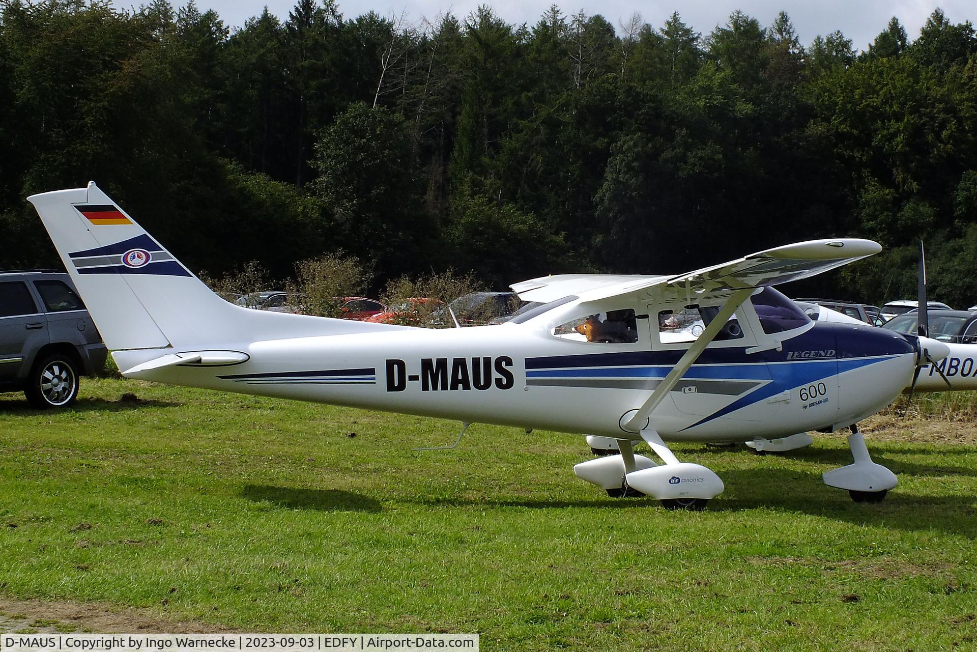 D-MAUS, Aeropilot Legend 600 LSA C/N not found_D-MAUS, Aeropilot Legend 600 LSA at the Fly-in und Flugplatzfest (airfield display) at Elz Airfield