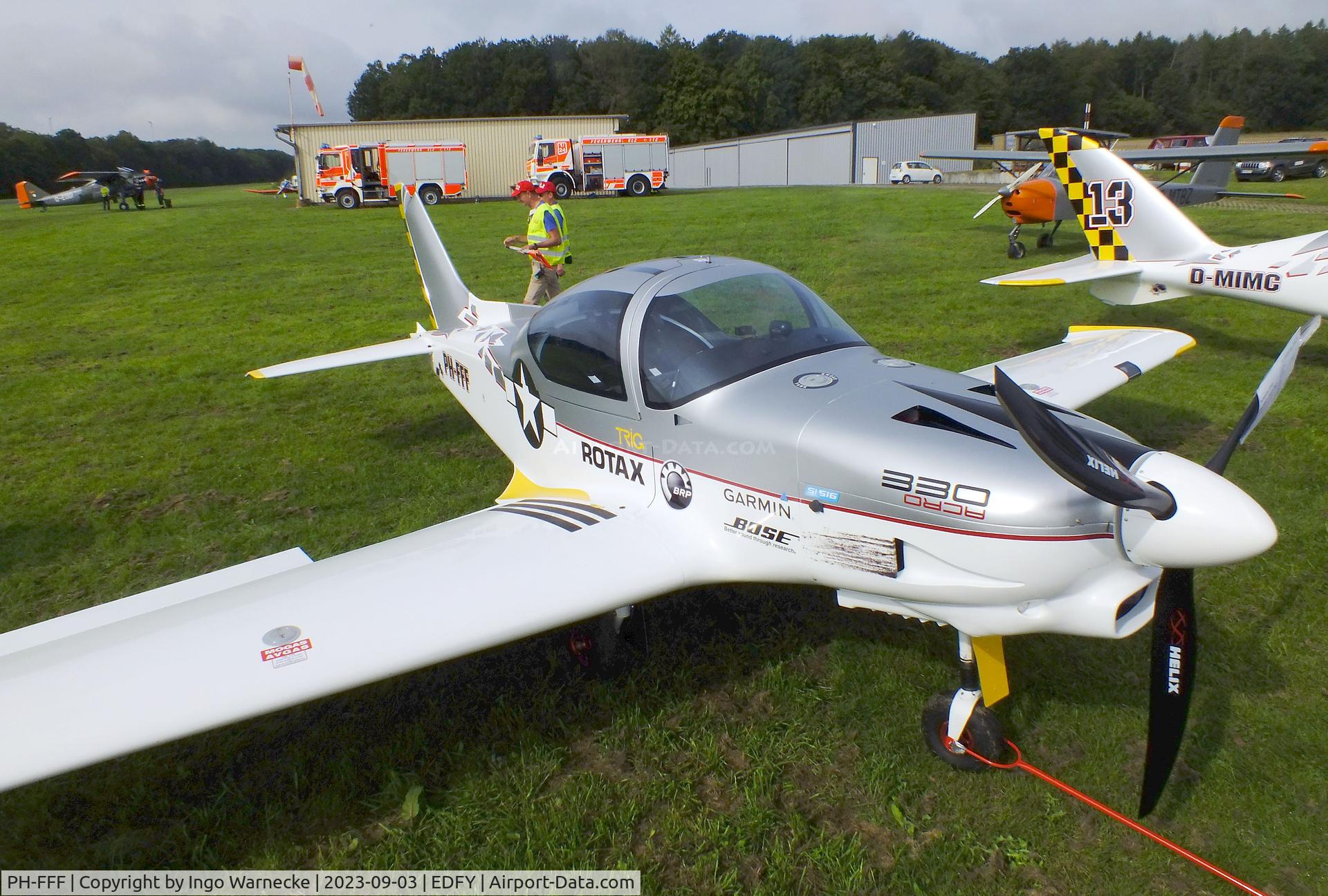 PH-FFF, Alpi Aviation Pioneer 300 C/N 422, Alpi Aviation Pioneer 300 at the Fly-in und Flugplatzfest (airfield display) at Elz Airfield