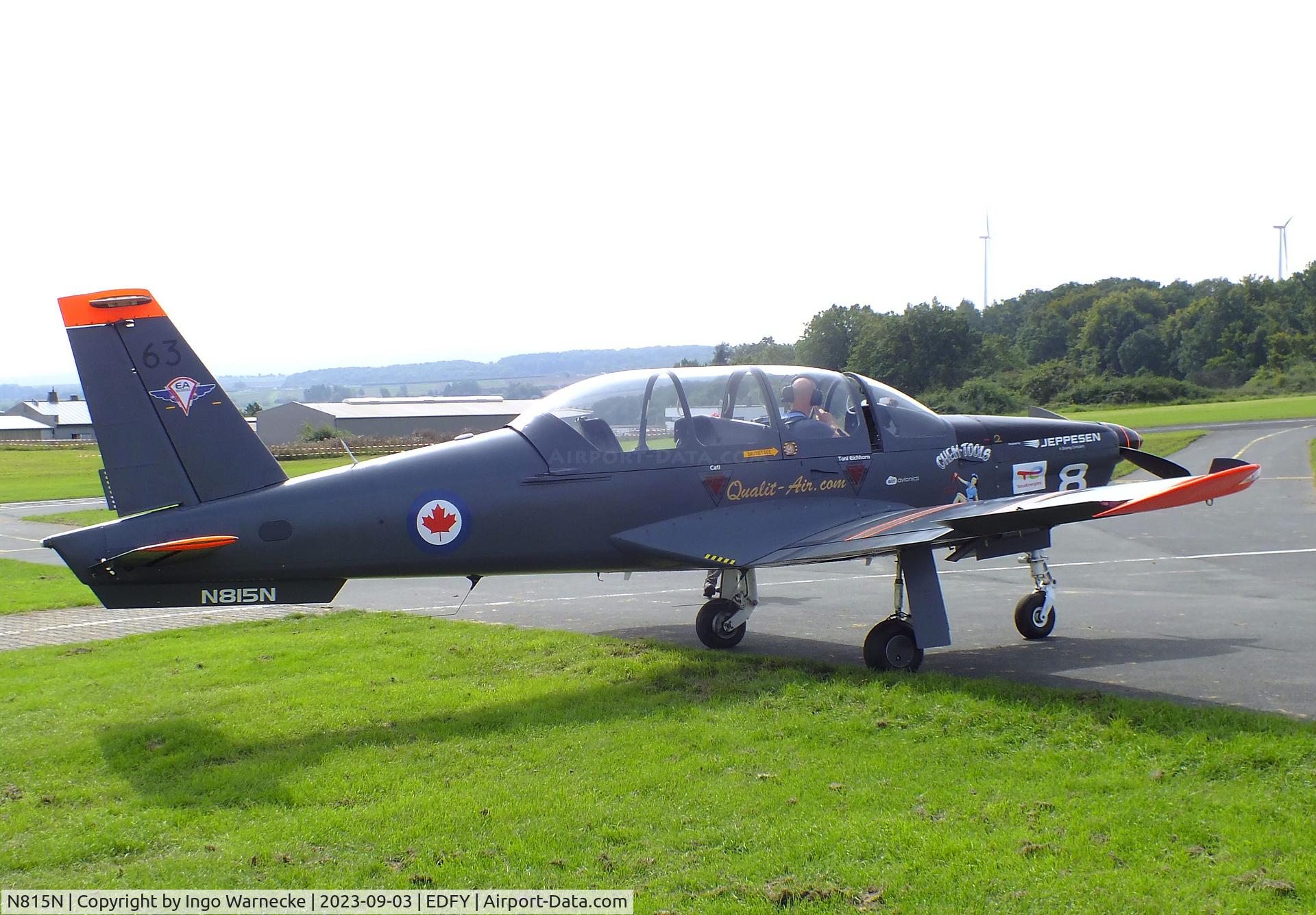 N815N, 1985 Socata TB-30 Epsilon C/N 63, SOCATA TB-30 Epsilon at the Fly-in und Flugplatzfest (airfield display) at Elz Airfield