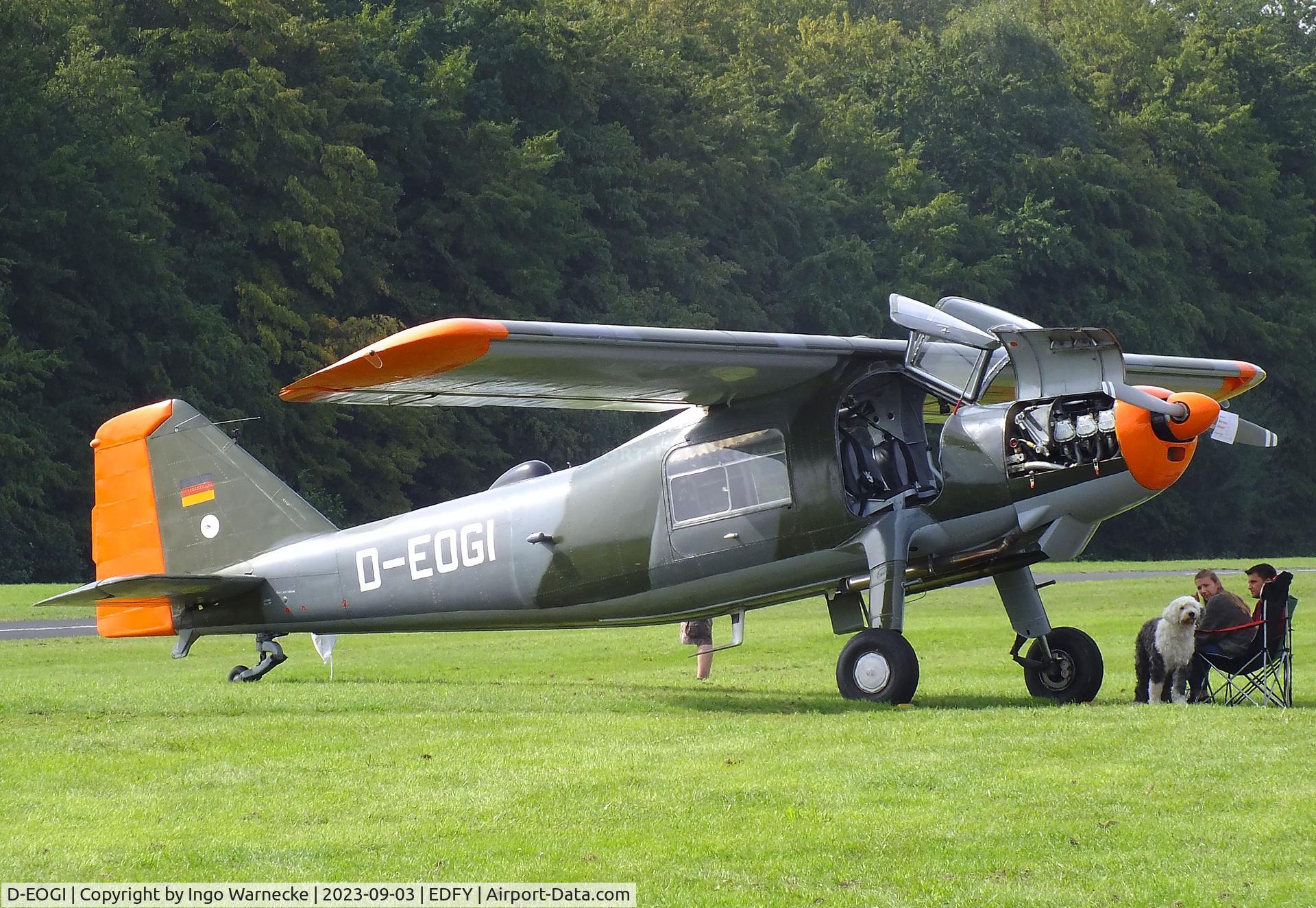 D-EOGI, Dornier Do-27A-4 C/N 473, Dornier Do 27A-4 at the Fly-in und Flugplatzfest (airfield display) at Elz Airfield